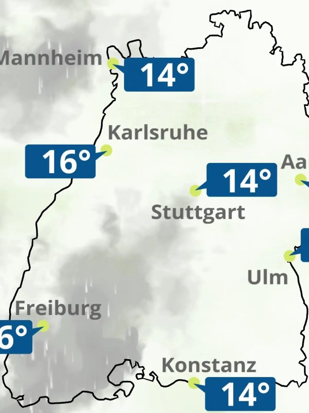 Bild zu: "Baden-Württemberg: Wie wird das Wetter?"