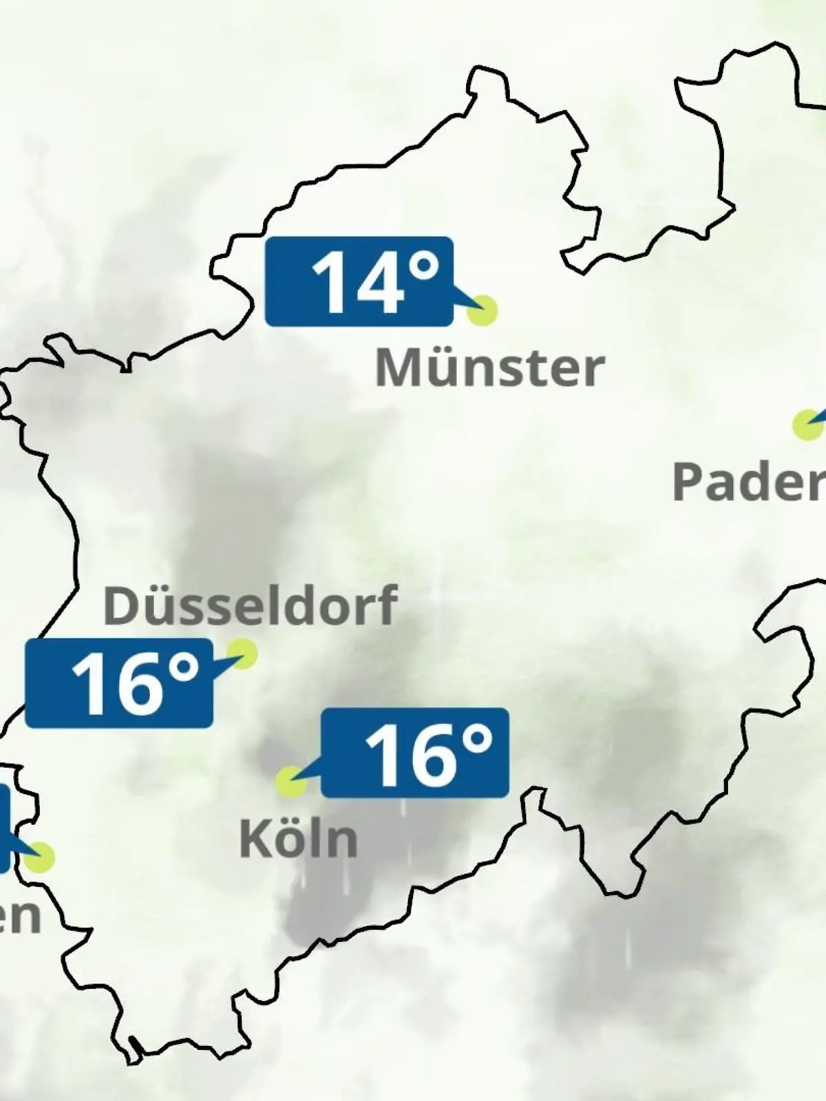 Bild zu: "Nordrhein-Westfalen: Wie wird das Wetter?"