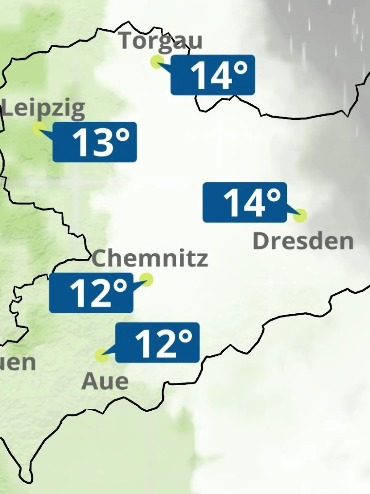 Bild zu: "Sachsen: Wie wird das Wetter?"