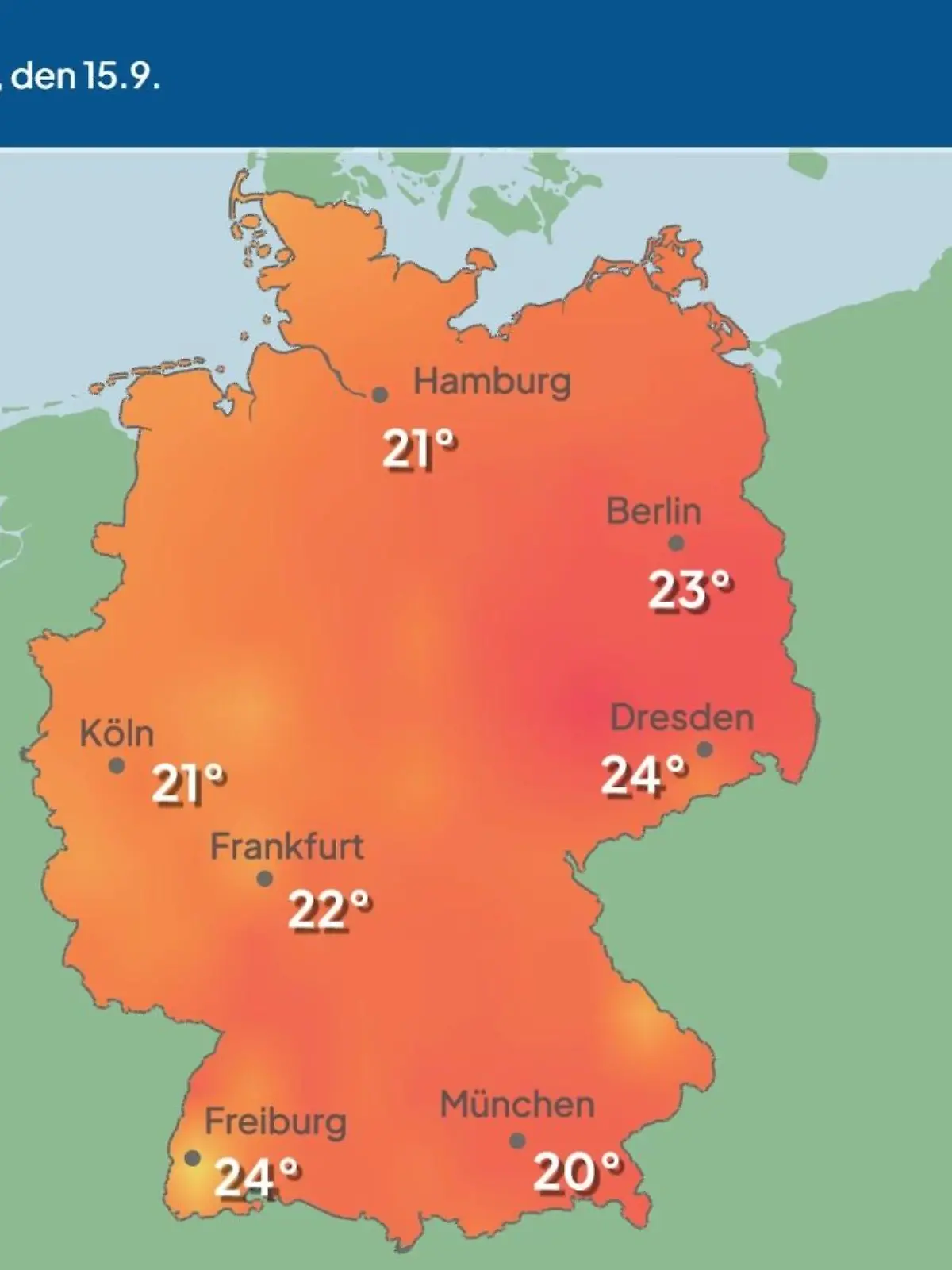 Bild zu: "Im Video: Temperatur-Vorhersage"