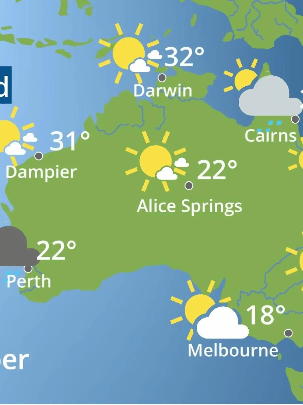 Bild zu: "Australien: Wie wird das Wetter?"