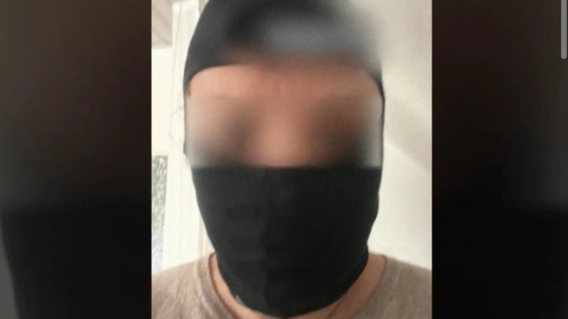 So vermummt soll die Ex-Freundin das Paar belästigen.