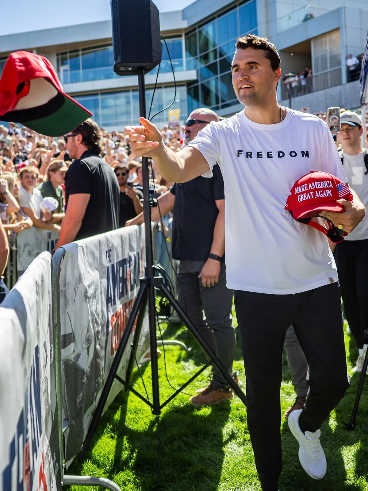 Rechtskonservativer Aktivist wurde an US-Uni angeschossen