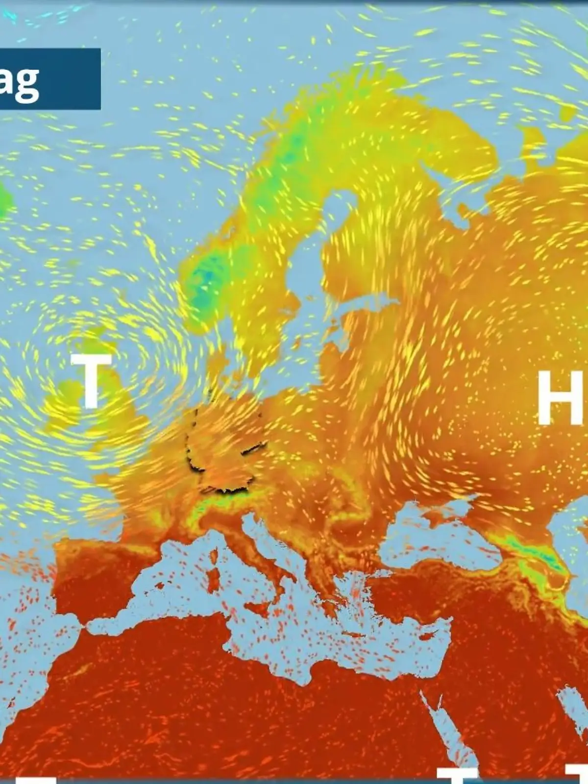 Bild zu: "Rauscht da der erste richtige Herbststurm heran?"