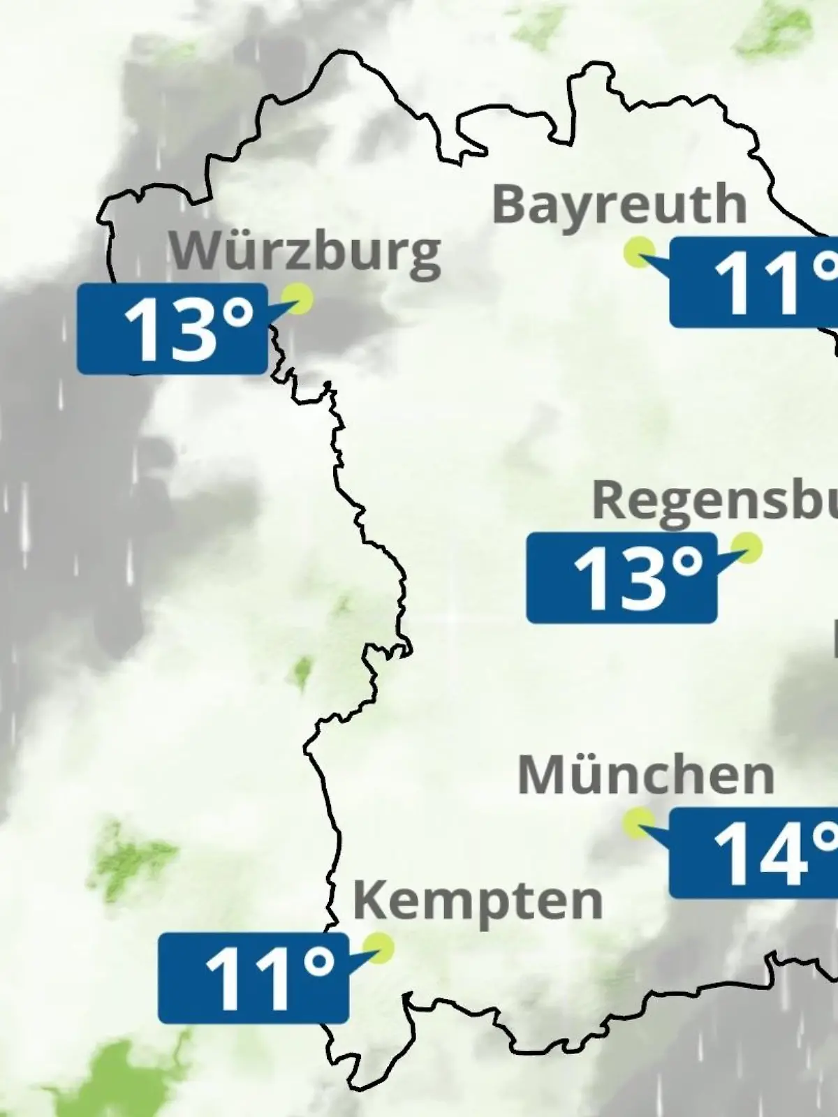 Bild zu: "Bayern: Wie wird das Wetter?"