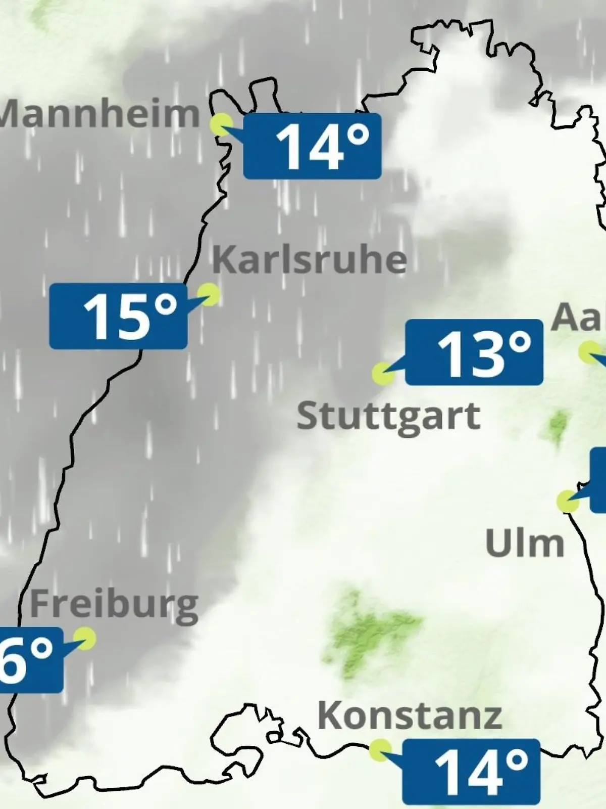 Bild zu: "Baden-Württemberg: Wie wird das Wetter?"