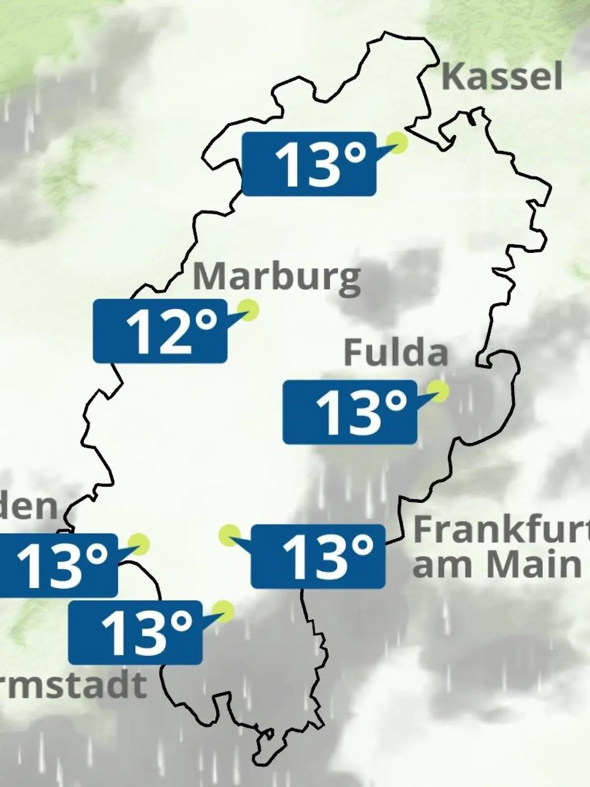 Bild zu: "Hessen: Wie wird das Wetter?"