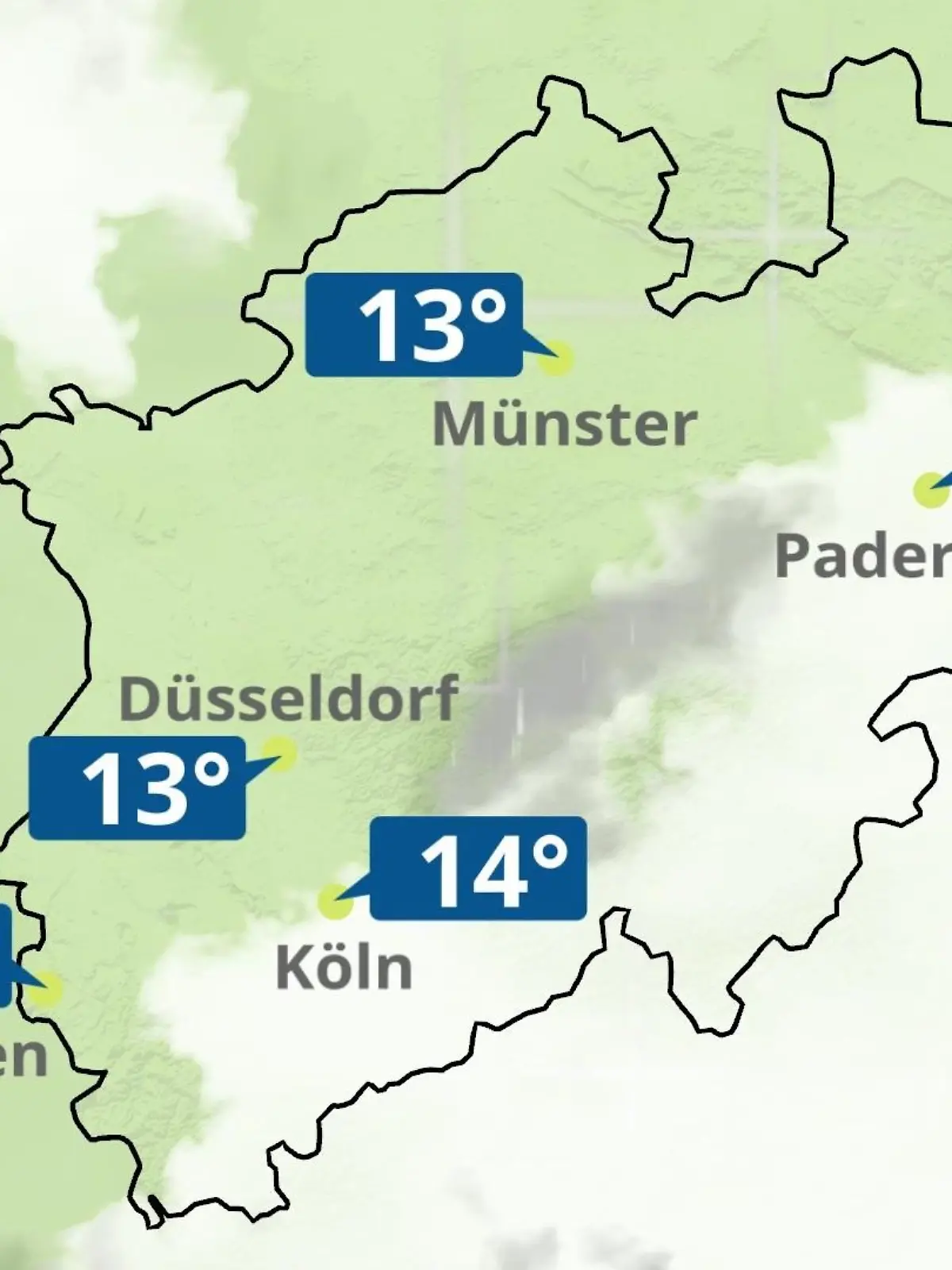 Bild zu: "Nordrhein-Westfalen: Wie wird das Wetter?"