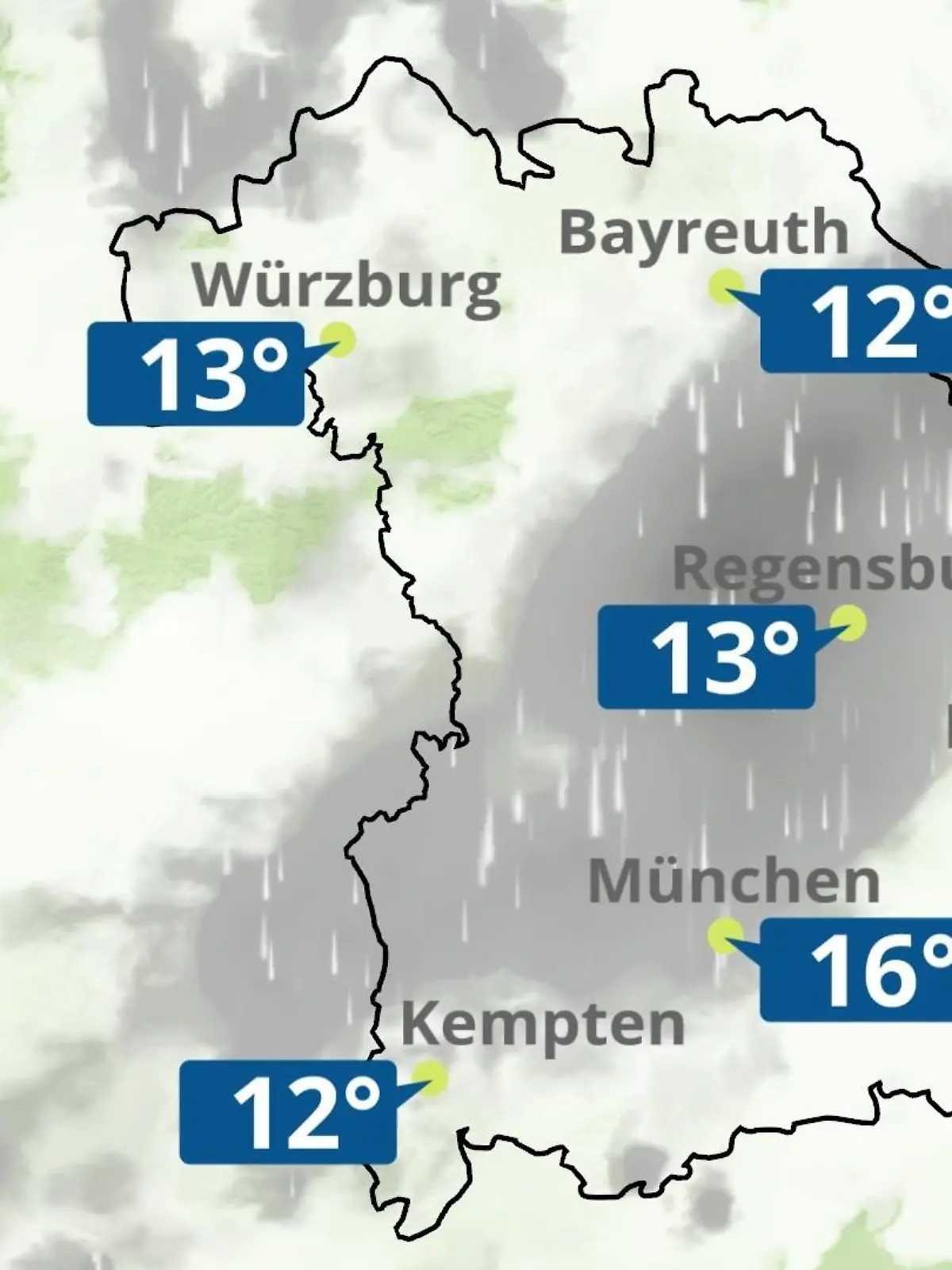 Bild zu: "Bayern: Wie wird das Wetter?"