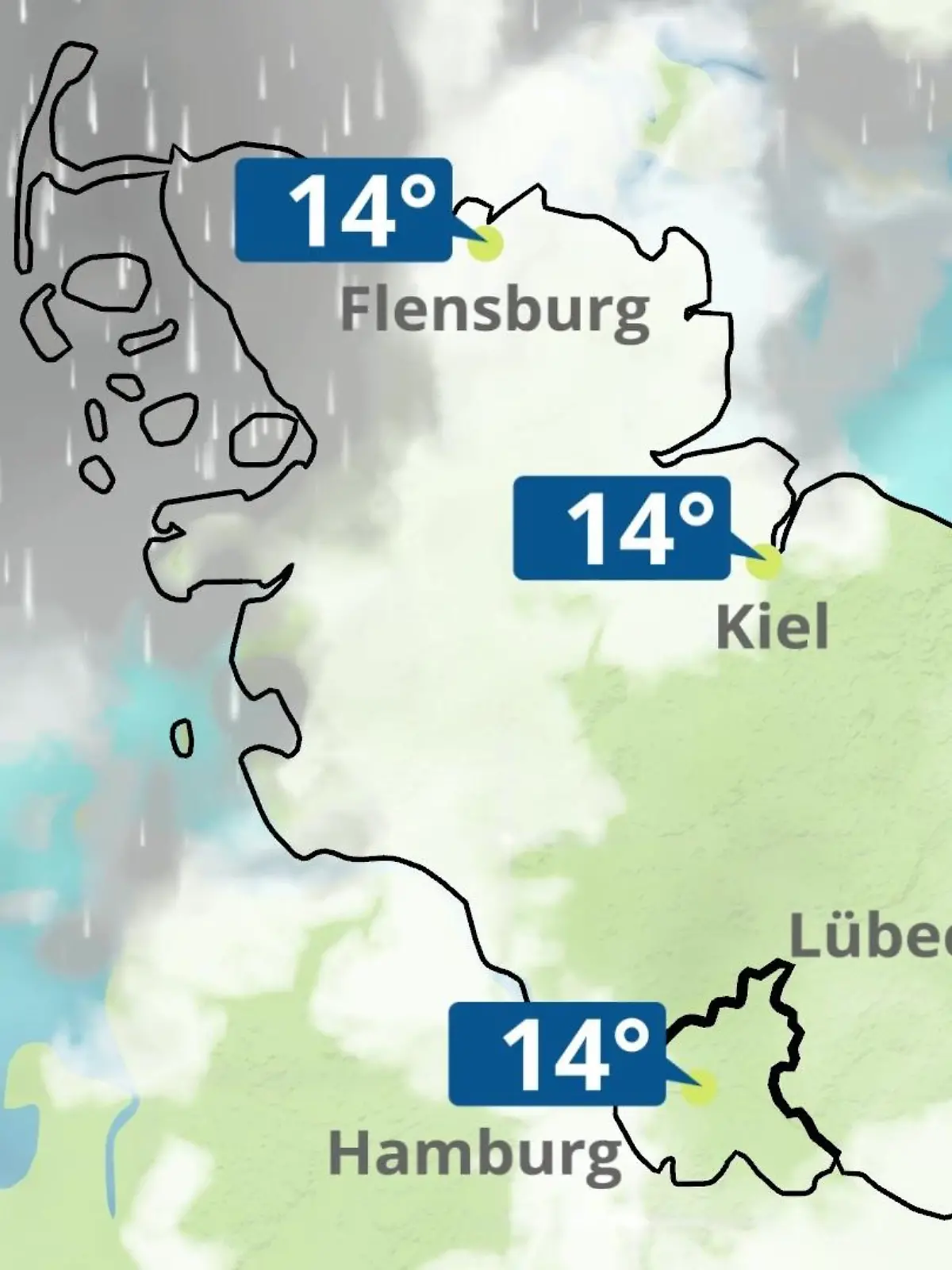 Bild zu: "Hamburg, Schleswig-Holstein: Wie wird das Wetter?"