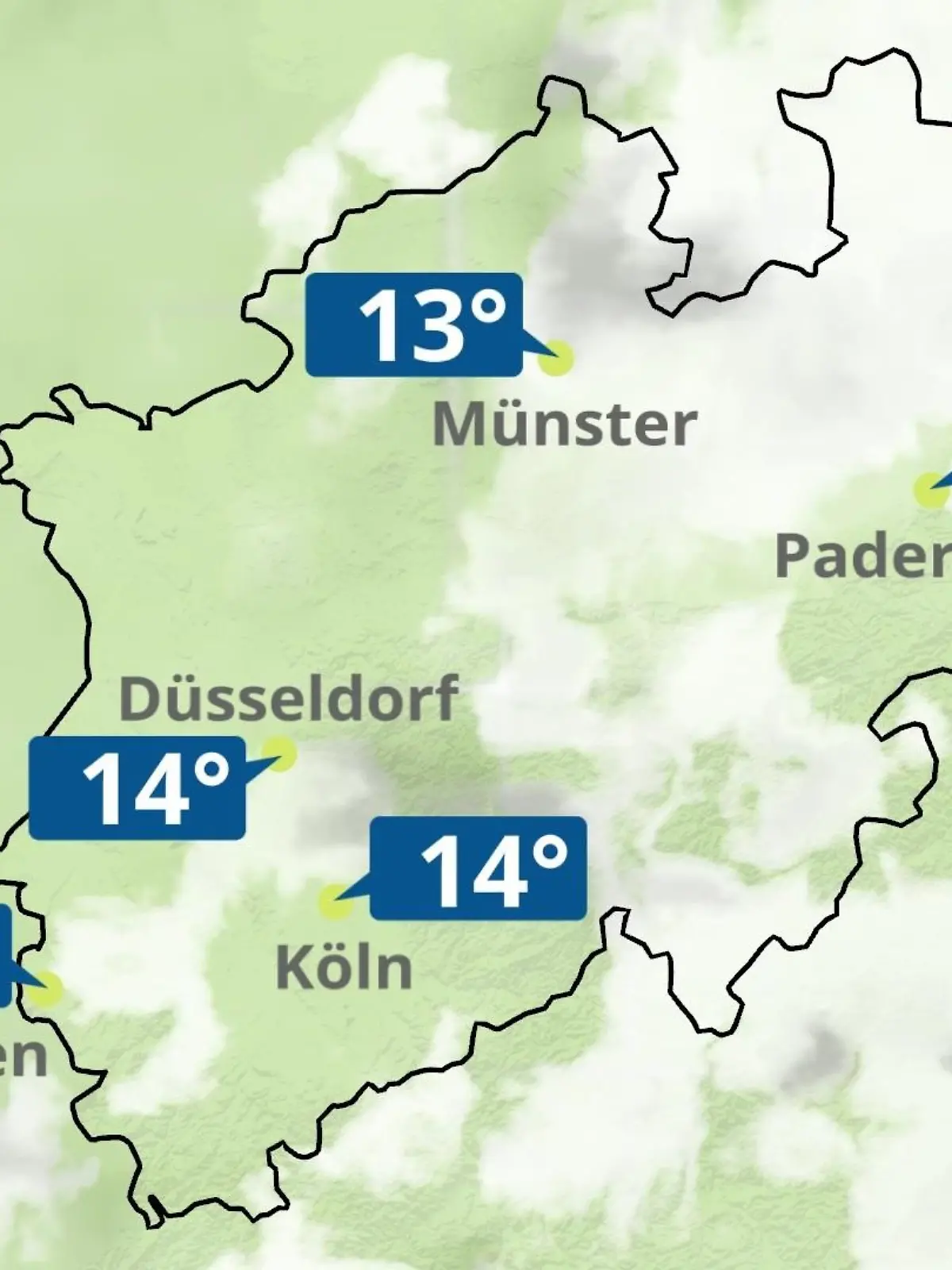Bild zu: "Nordrhein-Westfalen: Wie wird das Wetter?"
