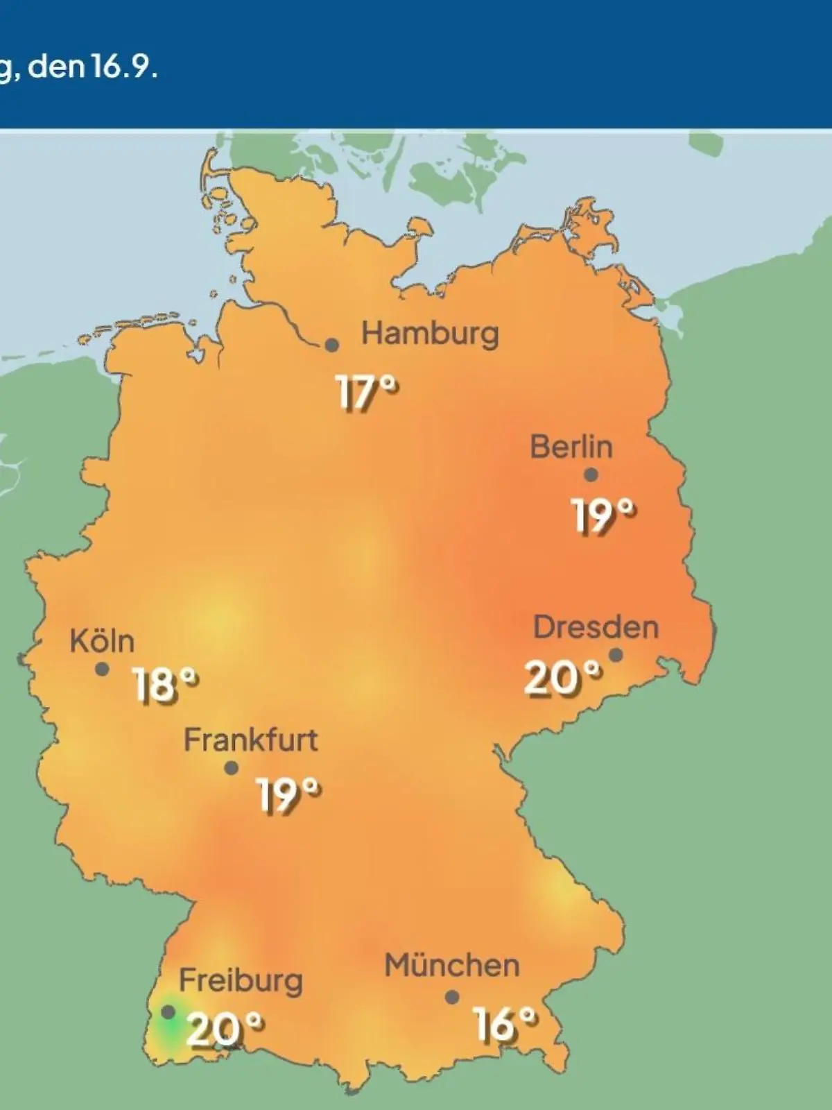 Bild zu: "Im Video: Temperatur-Vorhersage"