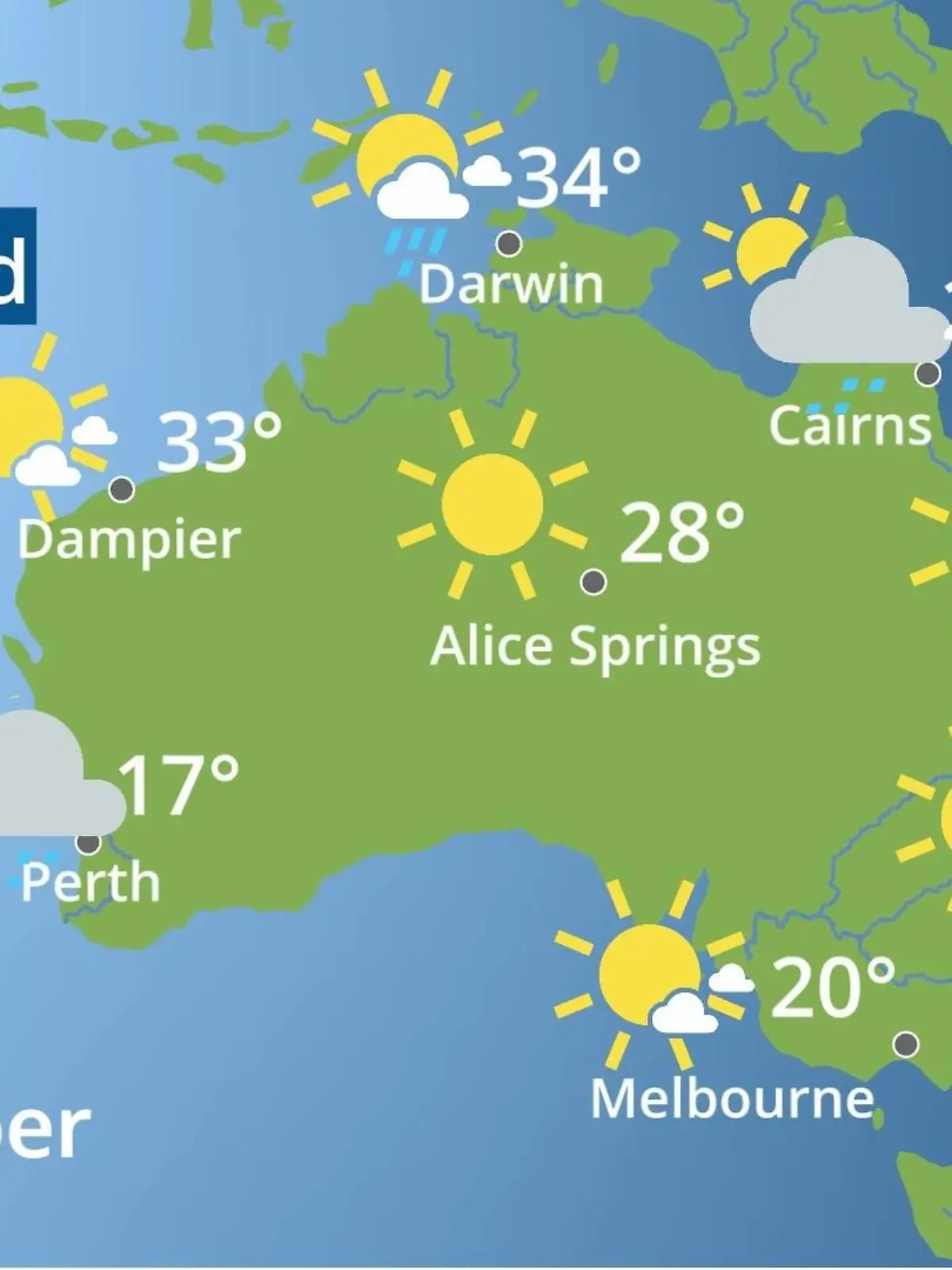 Bild zu: "Australien: Wie wird das Wetter?"