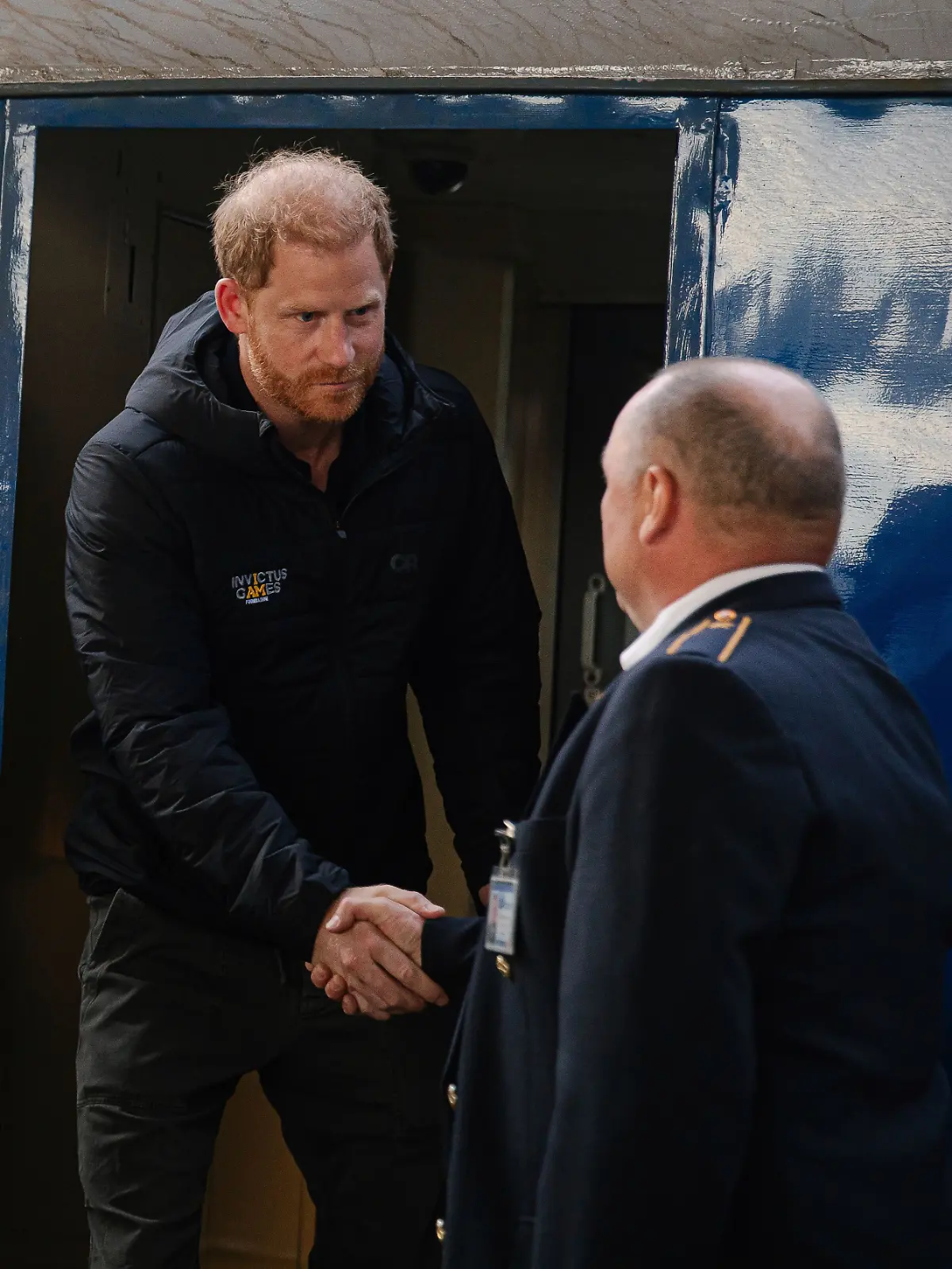 Prinz Harry ist mit dem Zug in die Ukraine gereist