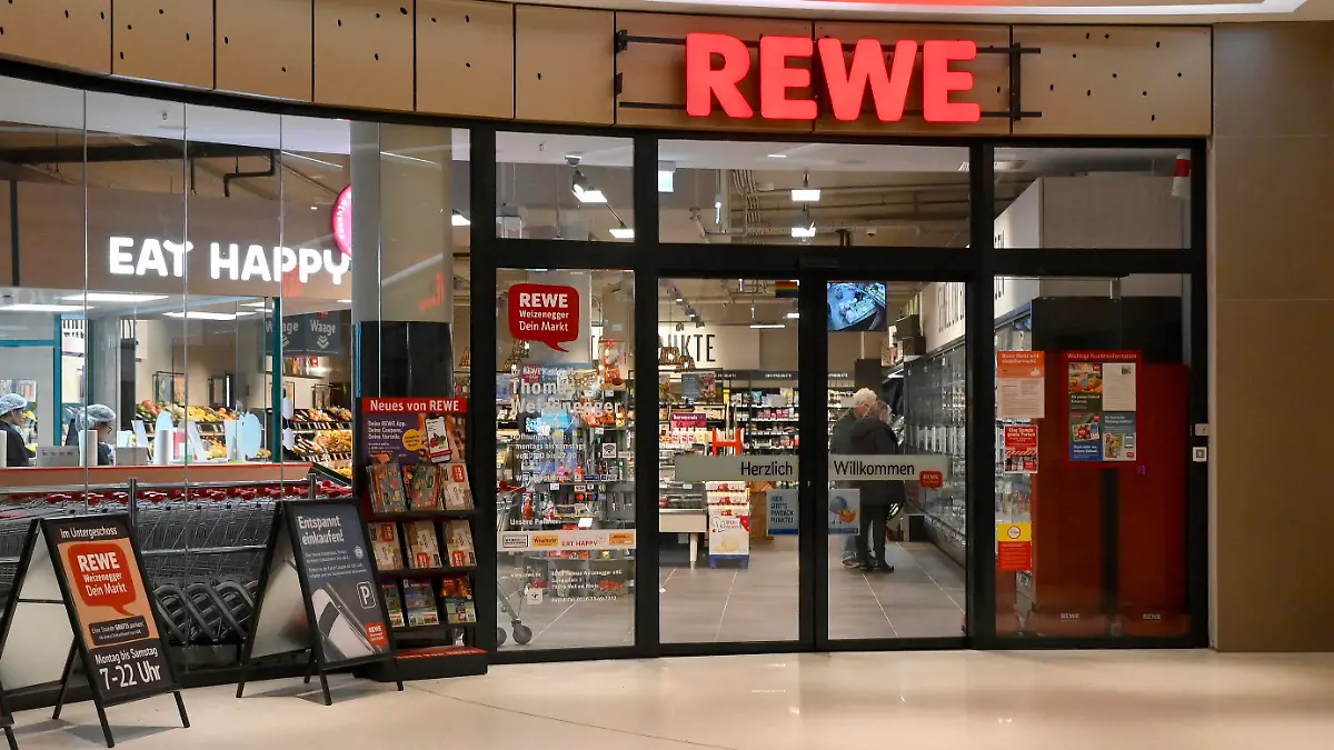 Eingang Rewe