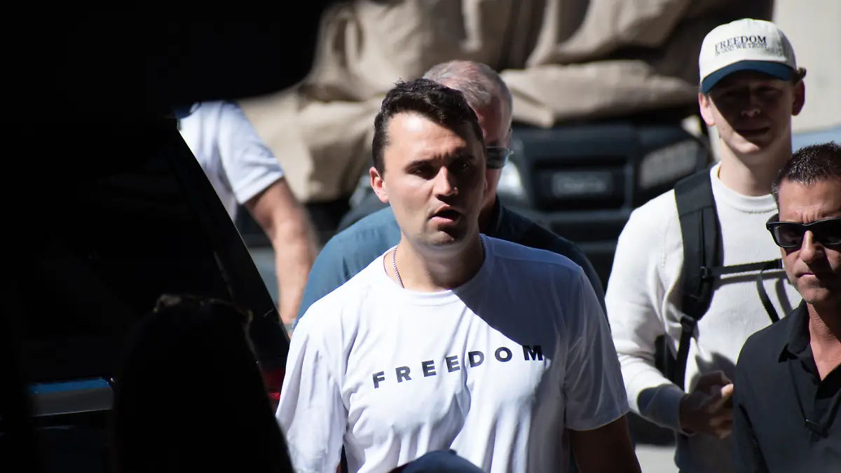 Charlie Kirk an der Utah Valley University
