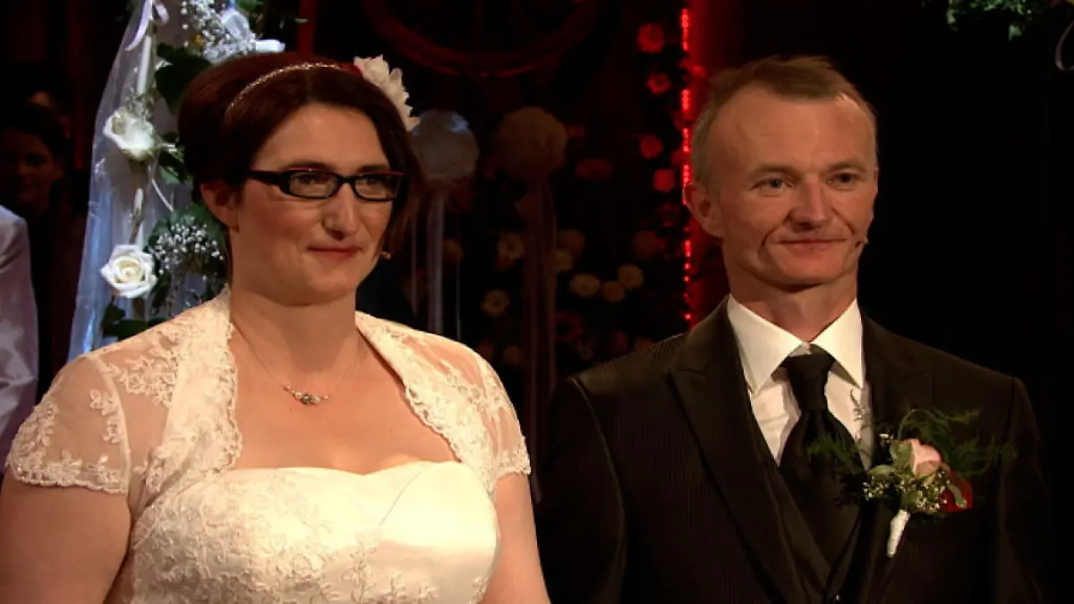Jürgen und Tanjas Traumhochzeit im Studio Sie haben "Ja" gesagt