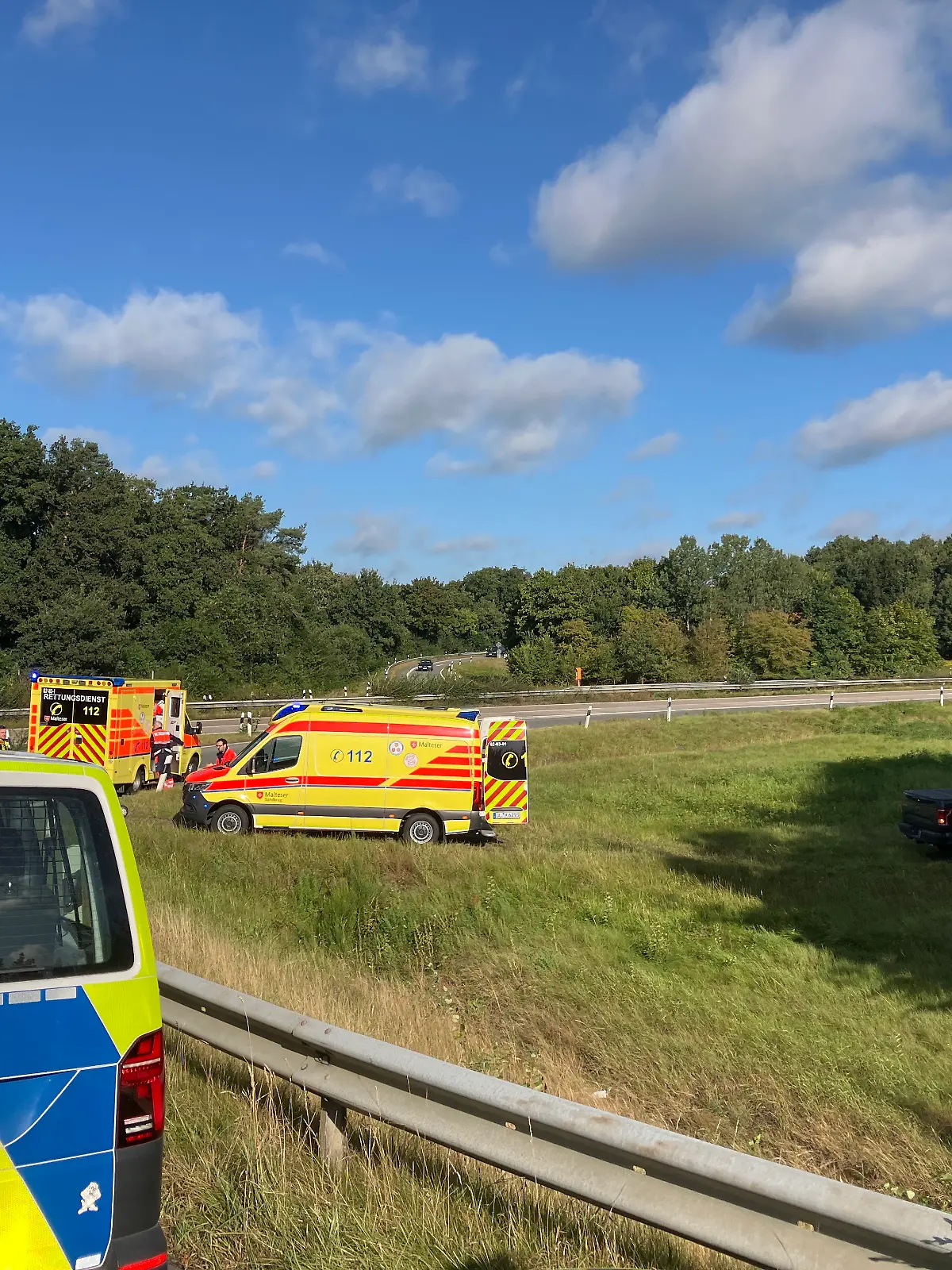 Bild zu: "Spektakuläre Geburt auf der Autobahn! Baby kann nicht mehr warten"