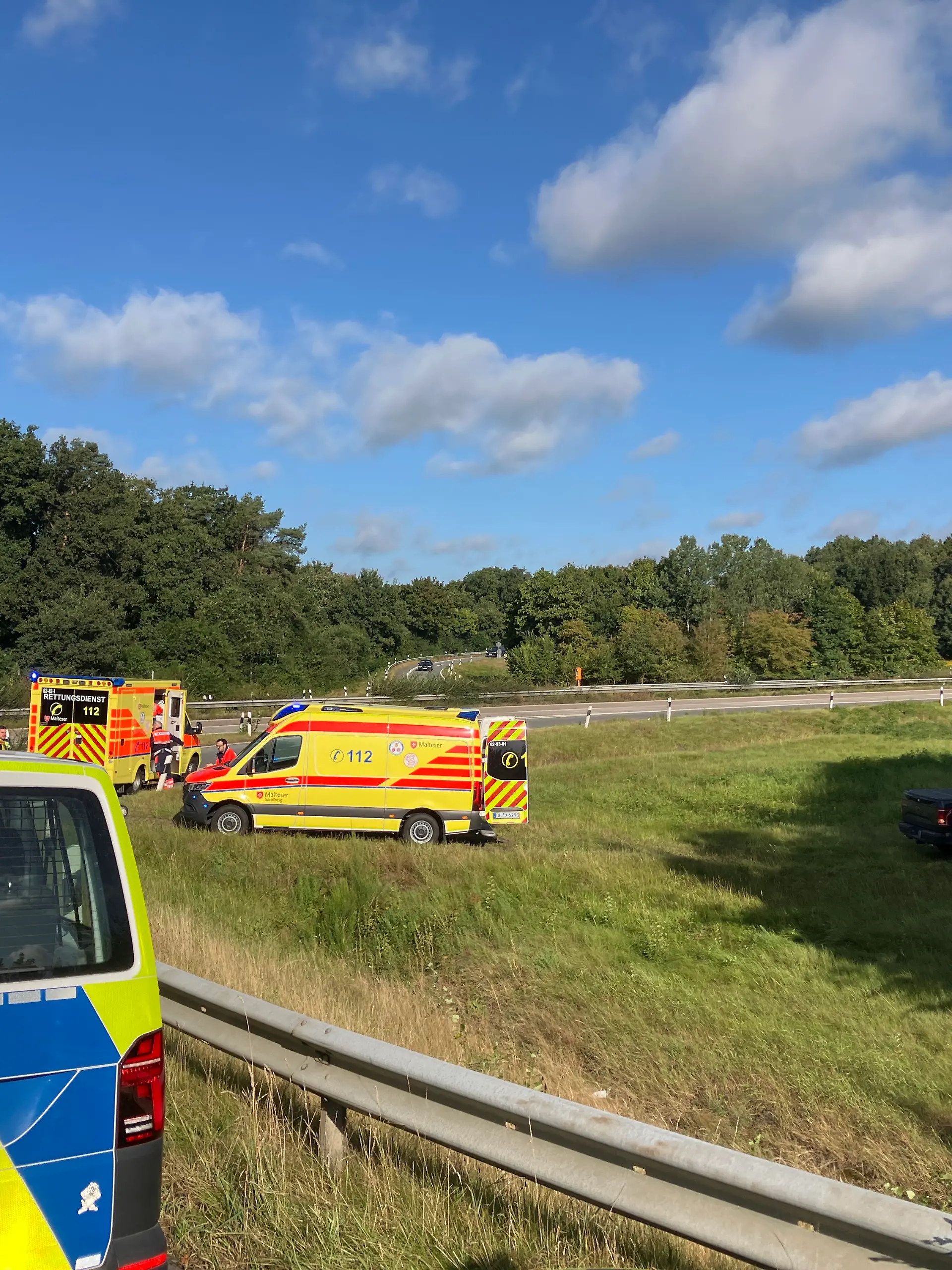 Bild zu: "Spektakuläre Geburt auf der Autobahn! Baby kann nicht mehr warten"