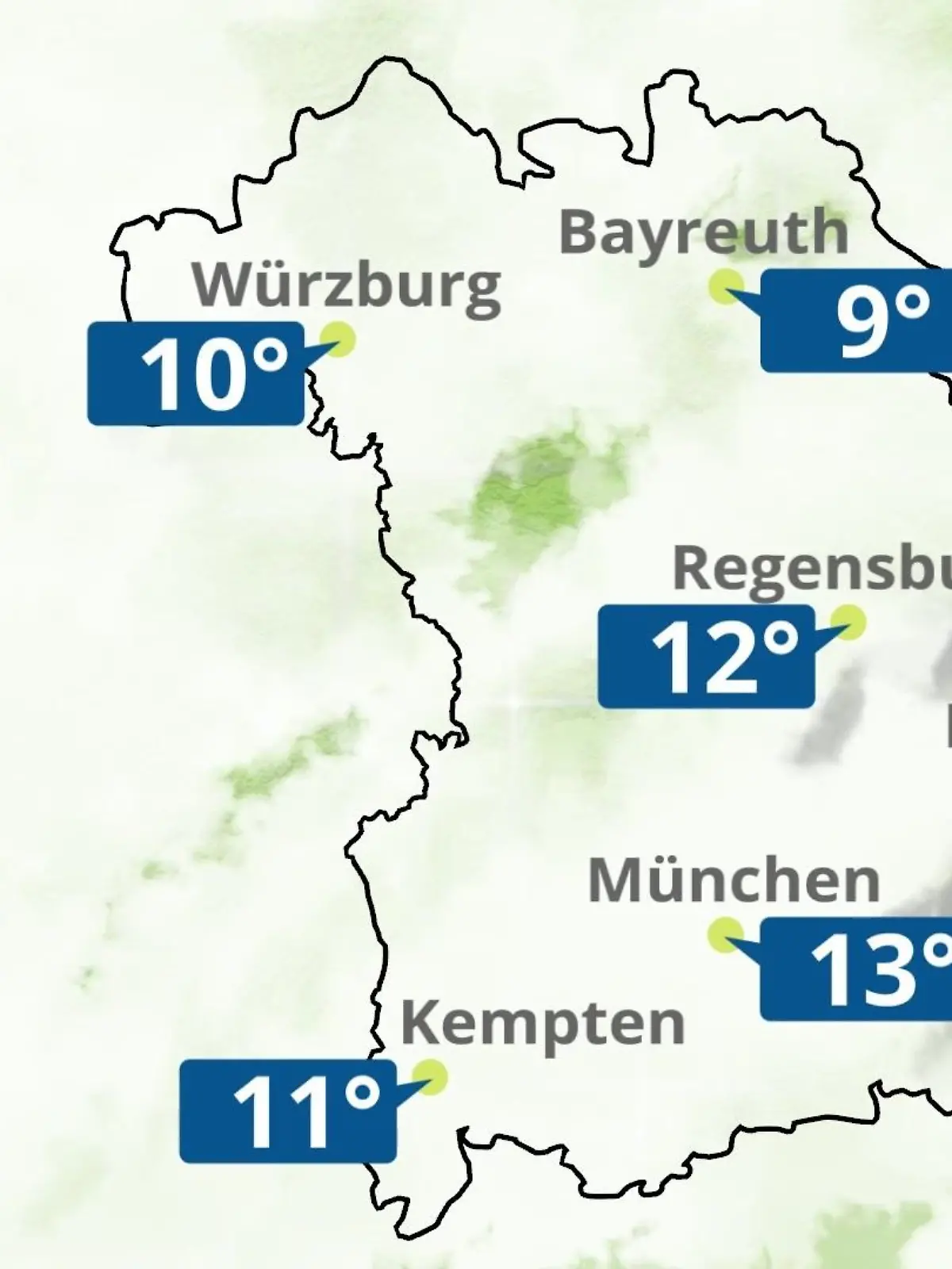 Bild zu: "Bayern: Wie wird das Wetter?"