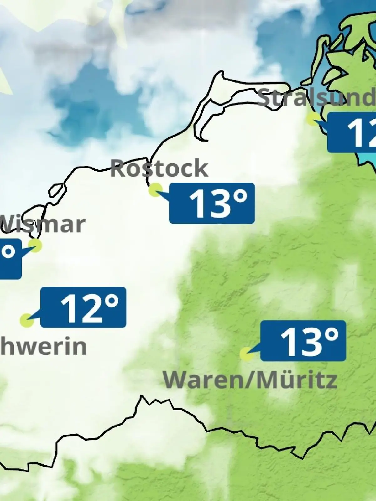 Bild zu: "Mecklenburg-Vorpommern: Wie wird das Wetter?"