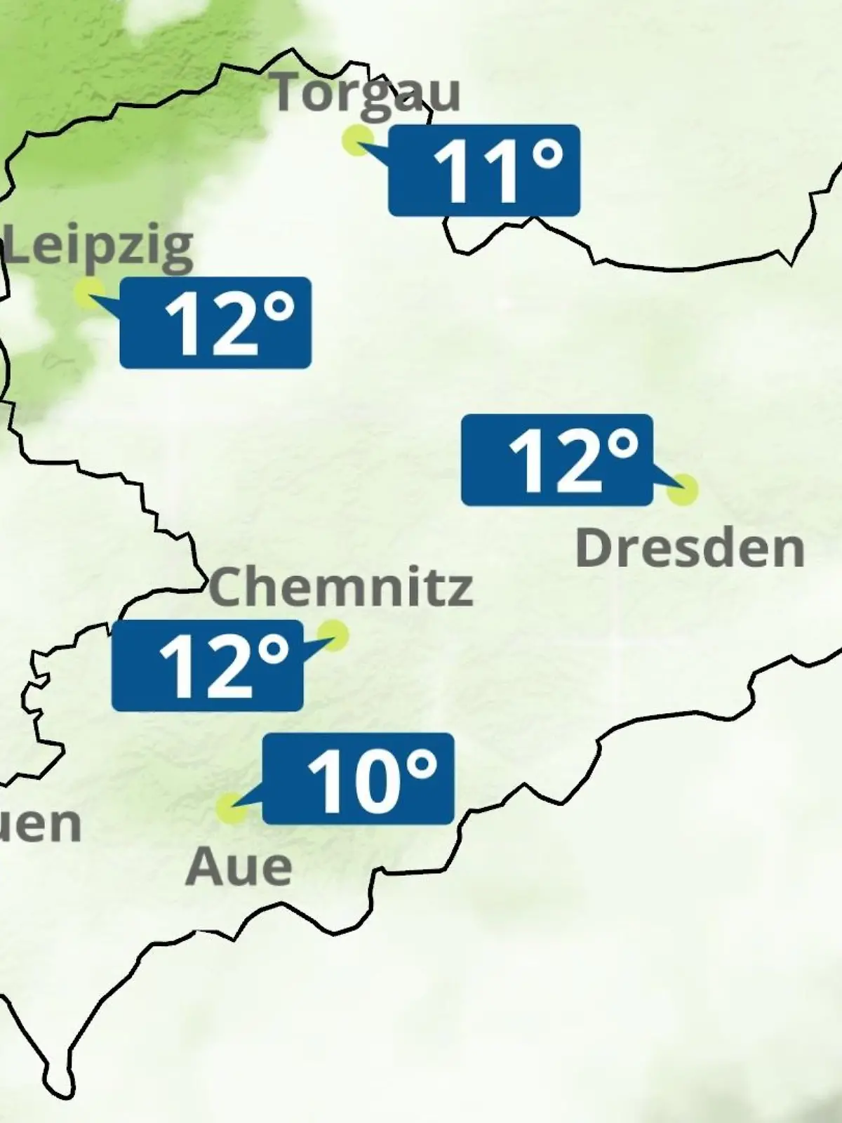 Bild zu: "Sachsen: Wie wird das Wetter?"