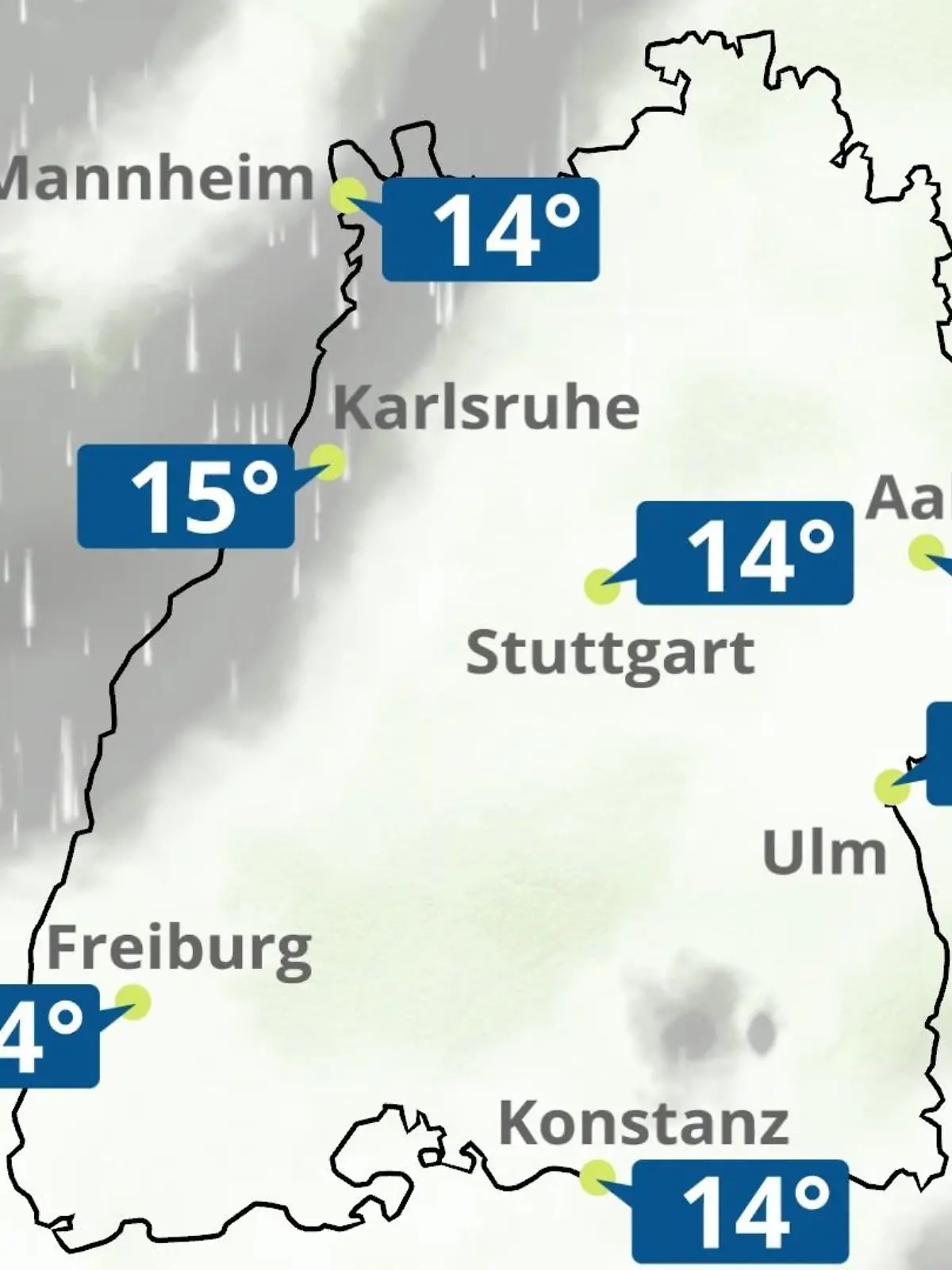 Bild zu: "Baden-Württemberg: Wie wird das Wetter?"