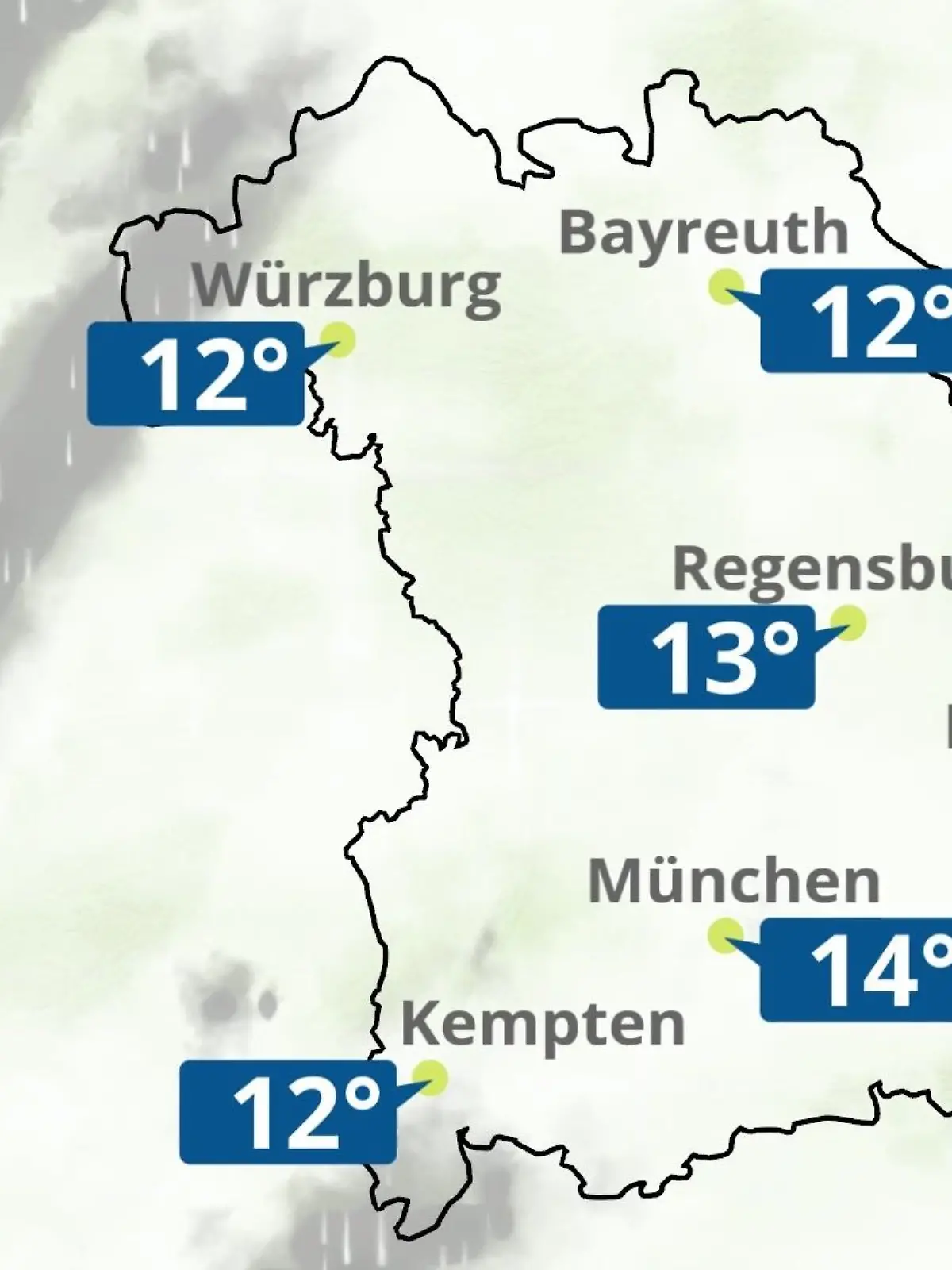 Bild zu: "Bayern: Wie wird das Wetter?"