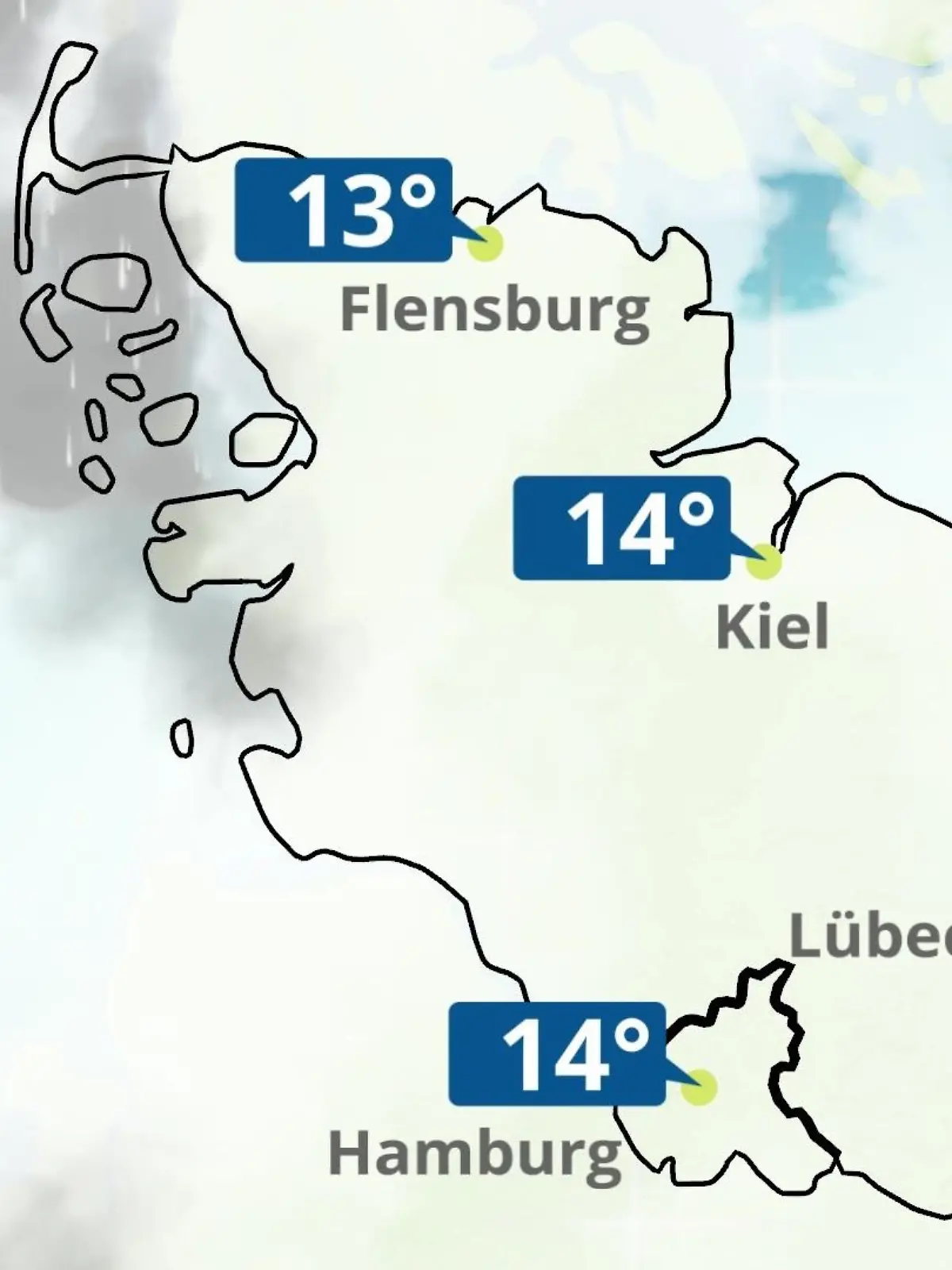 Bild zu: "Hamburg, Schleswig-Holstein: Wie wird das Wetter?"