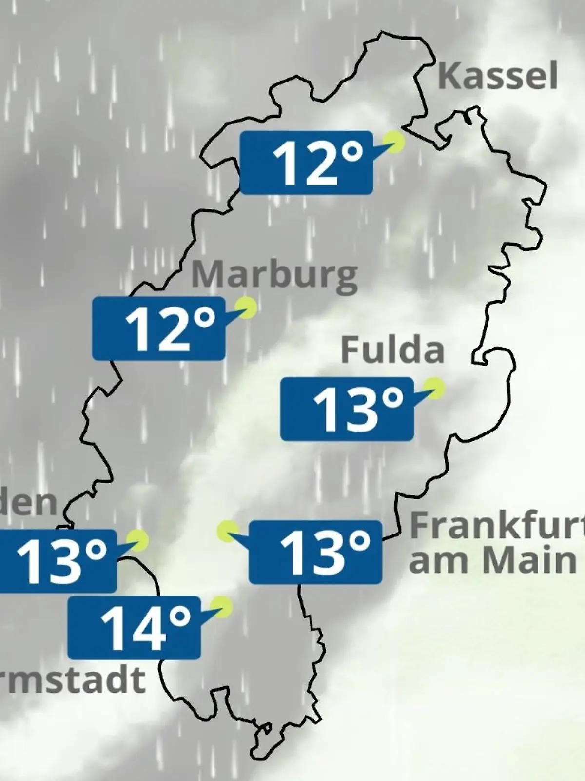 Bild zu: "Hessen: Wie wird das Wetter?"