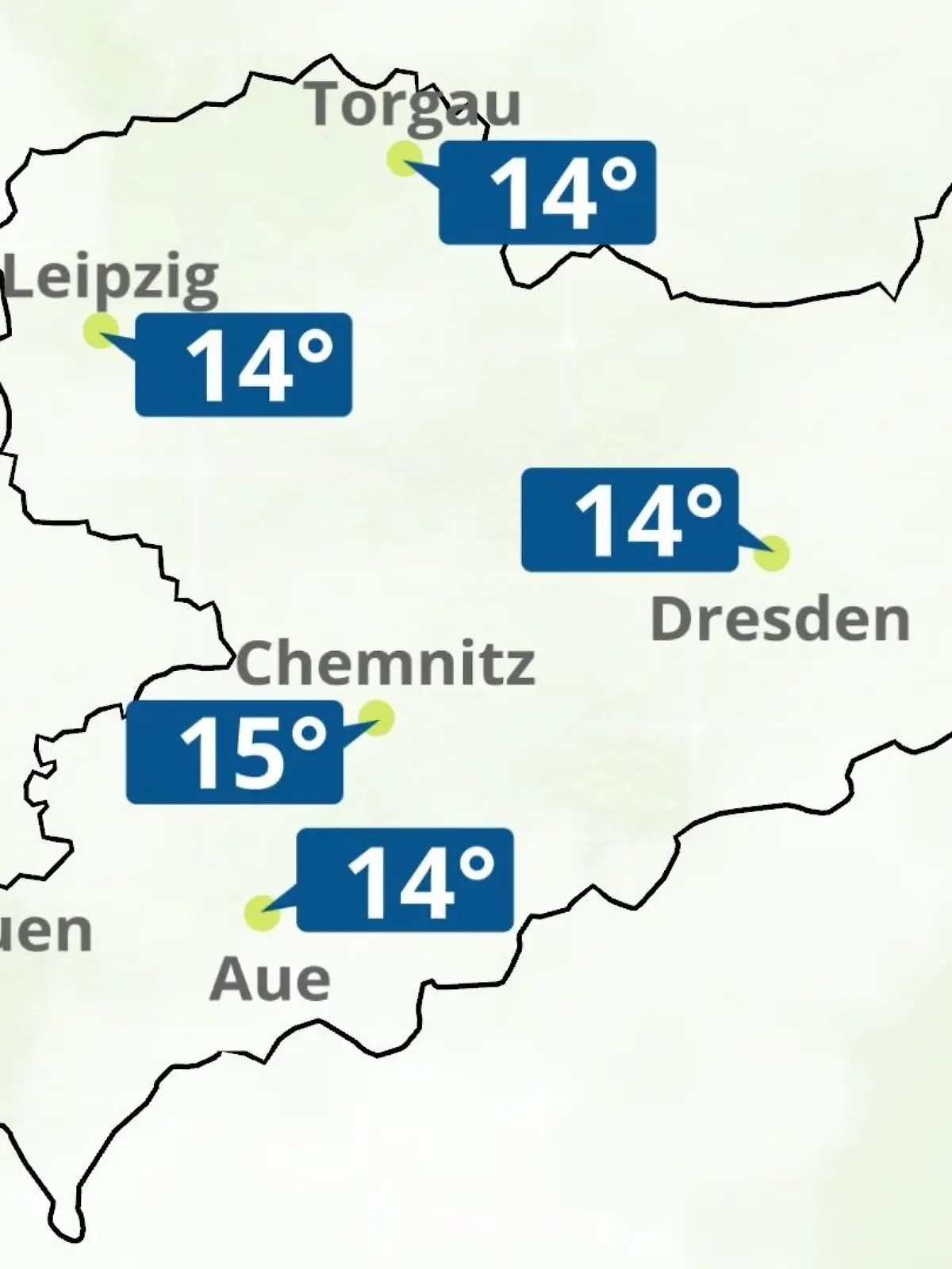Bild zu: "Sachsen: Wie wird das Wetter?"