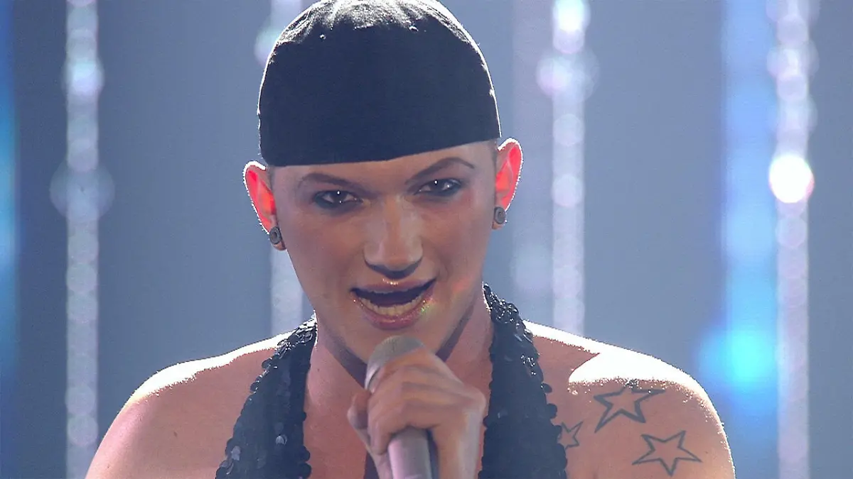 Marcel Kaupp sorgt für einen Glamour-Moment Das Supertalent 2014: Finale