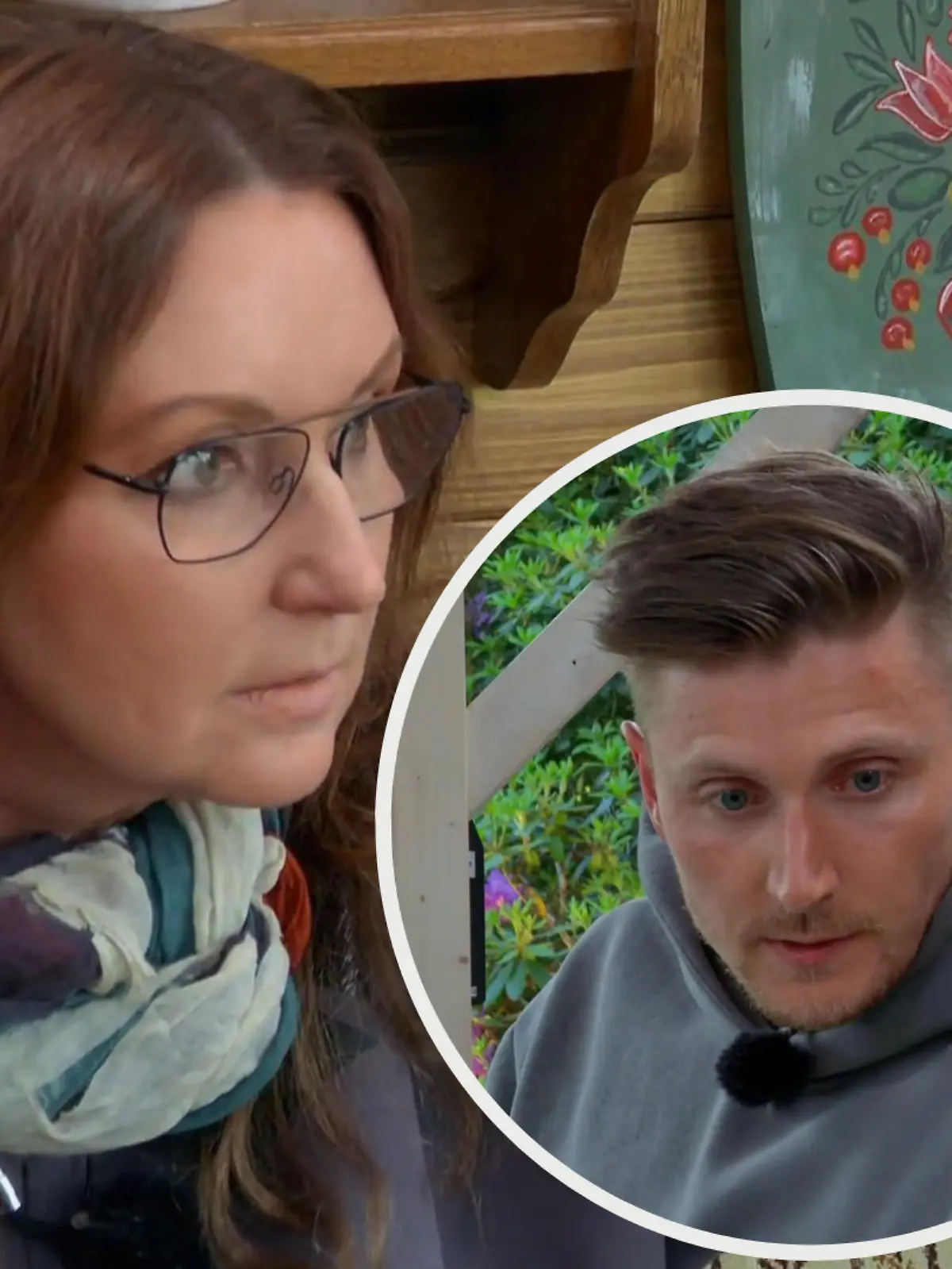Wein-Stress bei Hanka Rackwitz und Tommy Pedroni