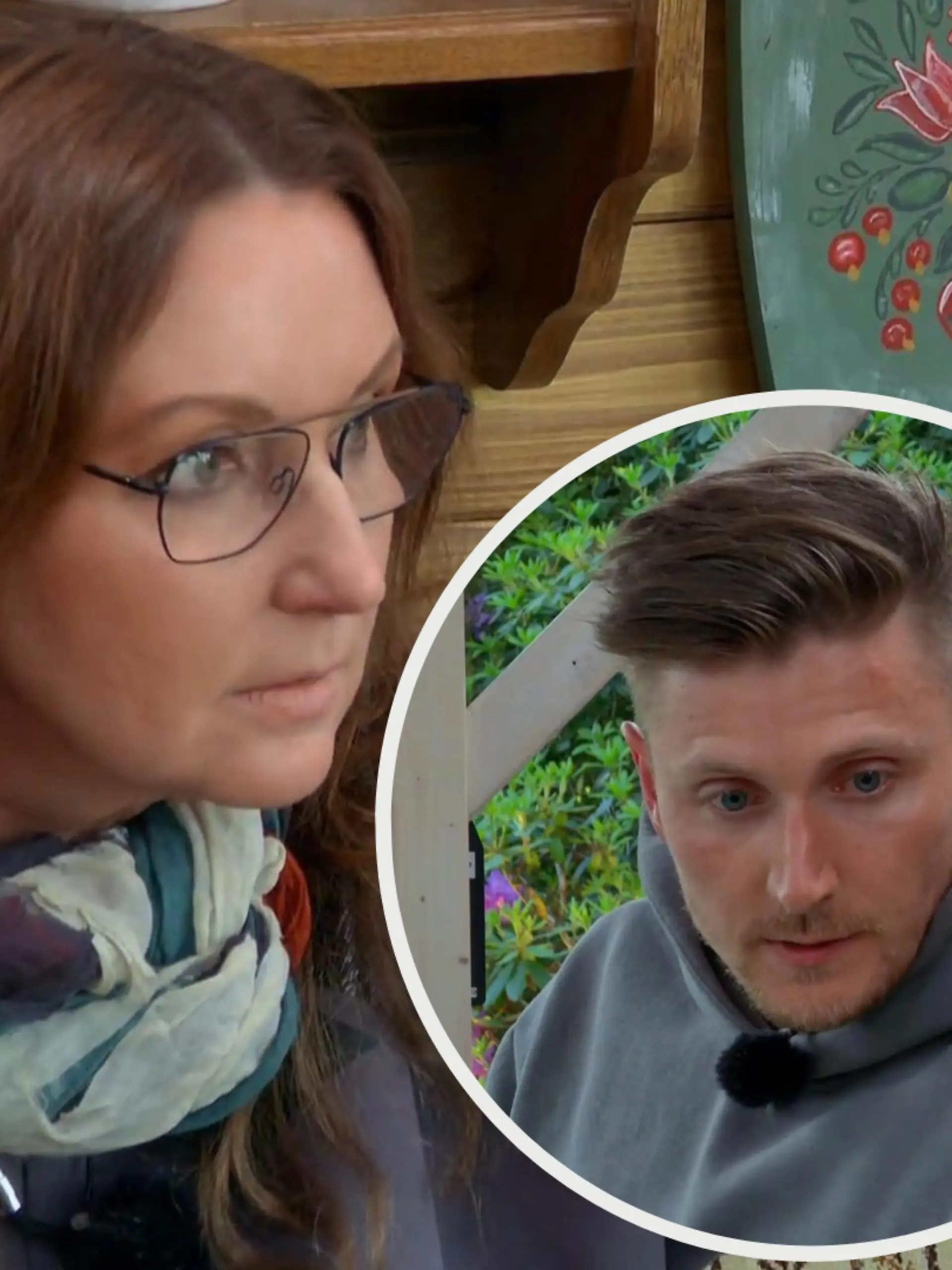 Wein-Stress bei Hanka Rackwitz und Tommy Pedroni