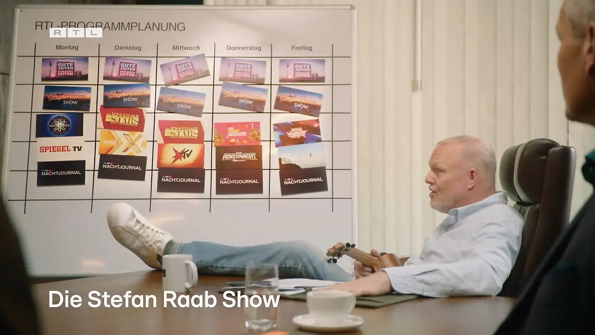 Kein Tag ohne Stefan Raab und seine neue Show! Raab meint's ernst