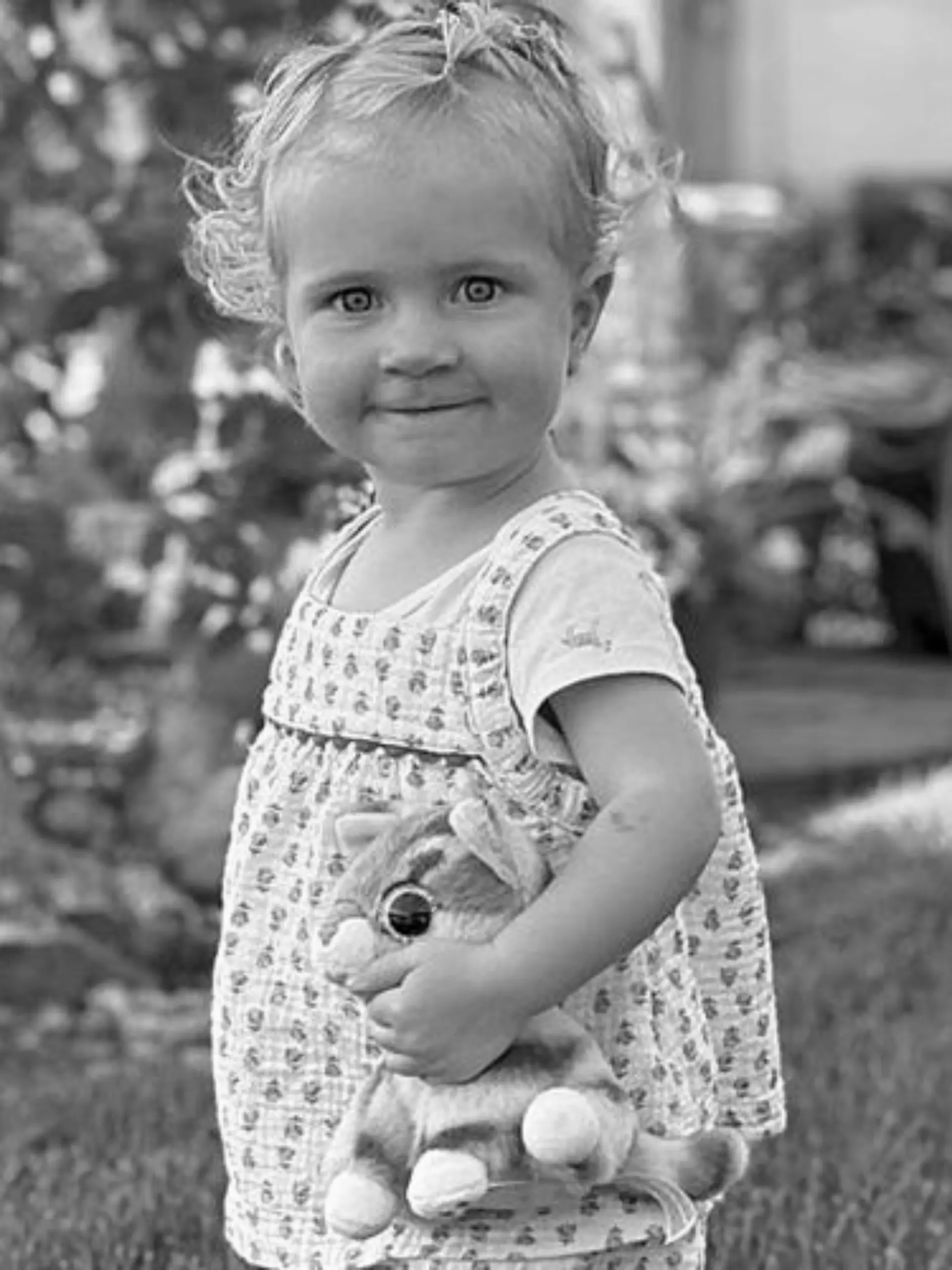 Ada Josephine Hansen (2) starb keine zwei Jahre nach ihrem Papa.