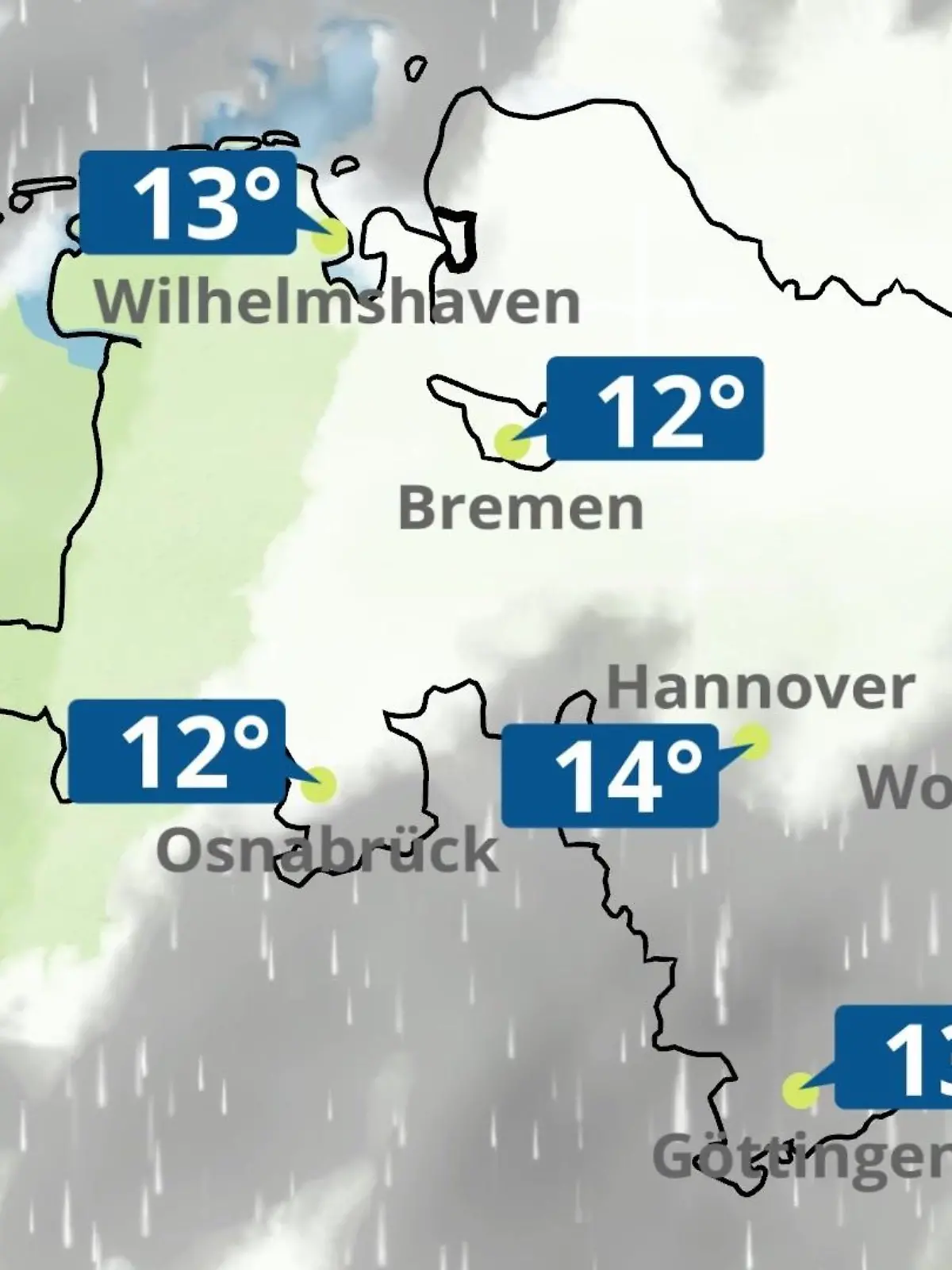 Bild zu: "Bremen und Niedersachsen: Wie wird das Wetter?"