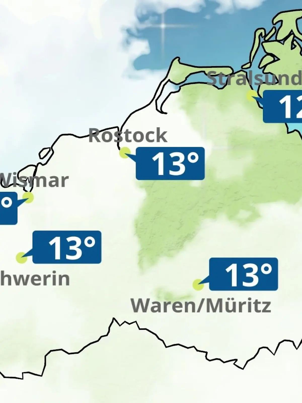 Bild zu: "Mecklenburg-Vorpommern: Wie wird das Wetter?"