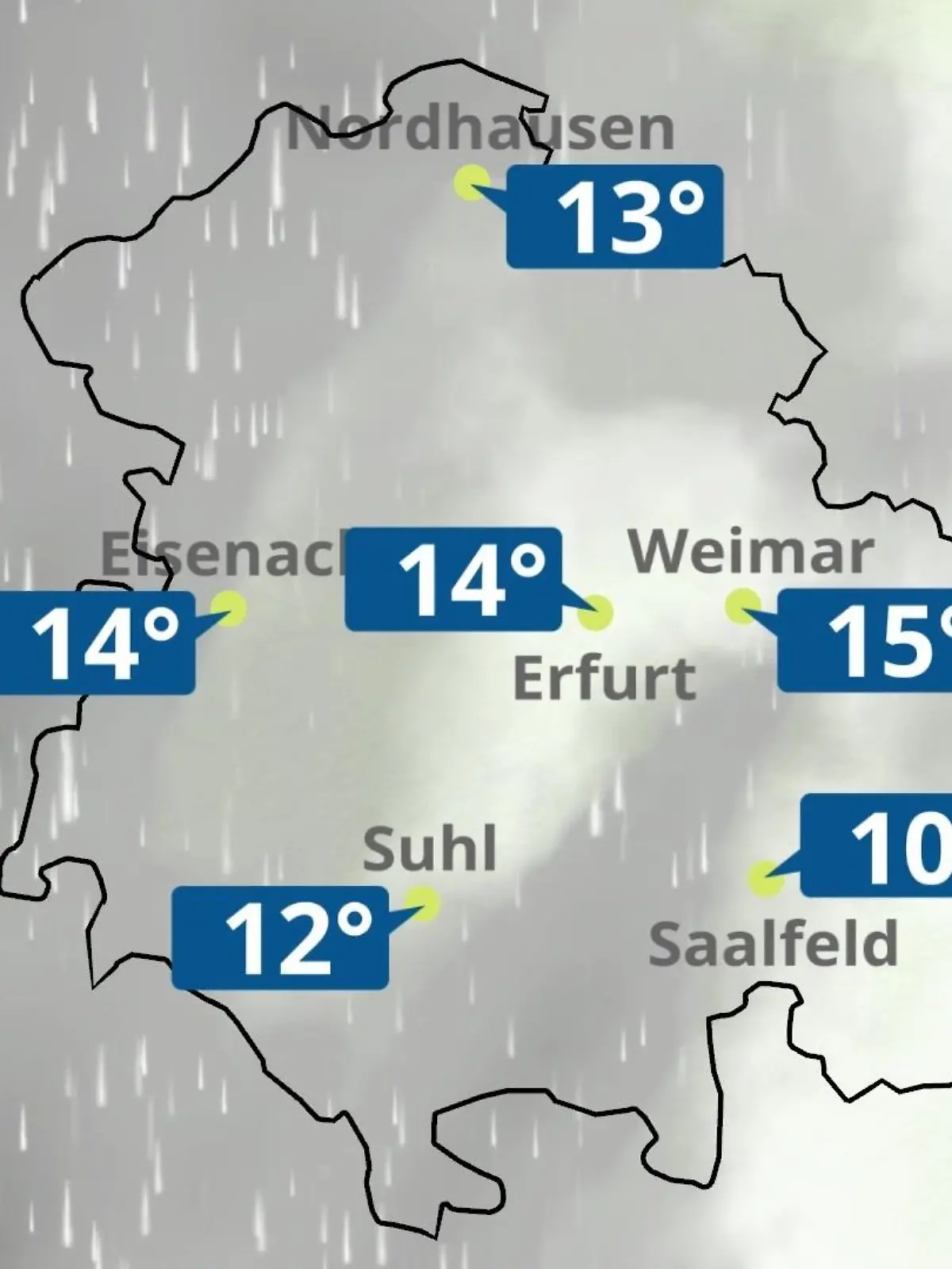 Bild zu: "Thüringen: Wie wird das Wetter?"