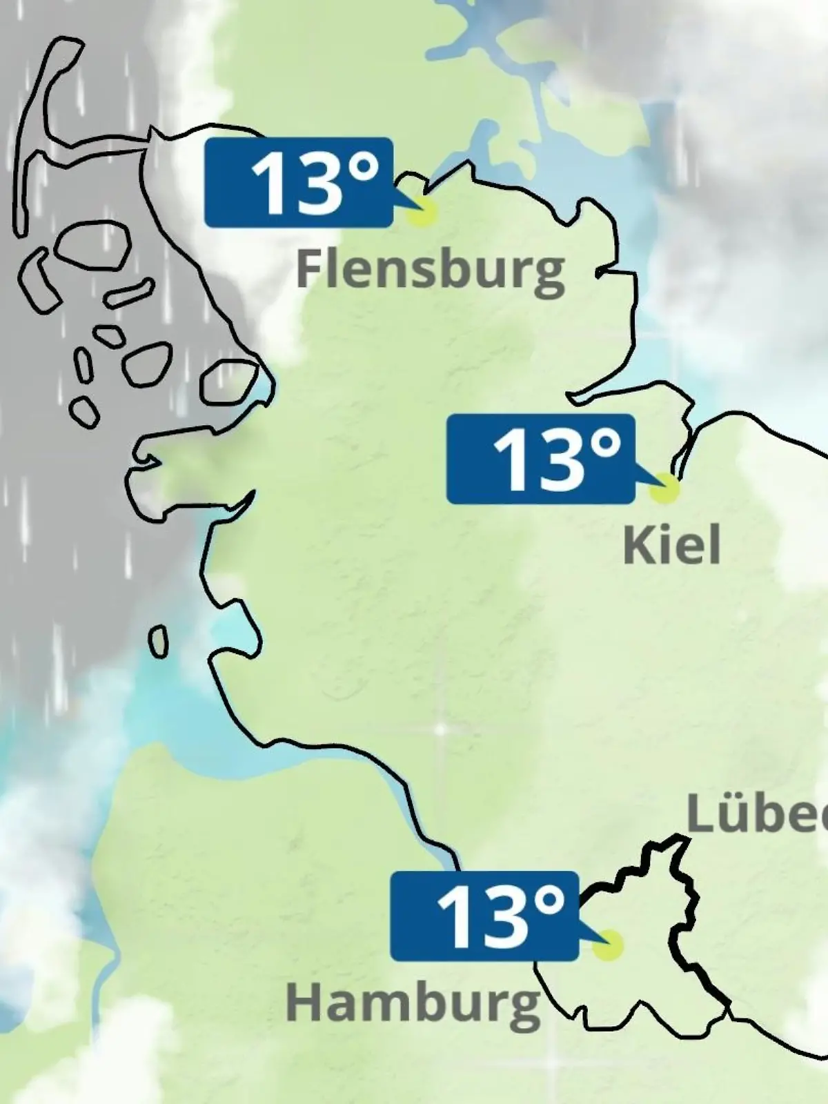 Bild zu: "Hamburg, Schleswig-Holstein: Wie wird das Wetter?"