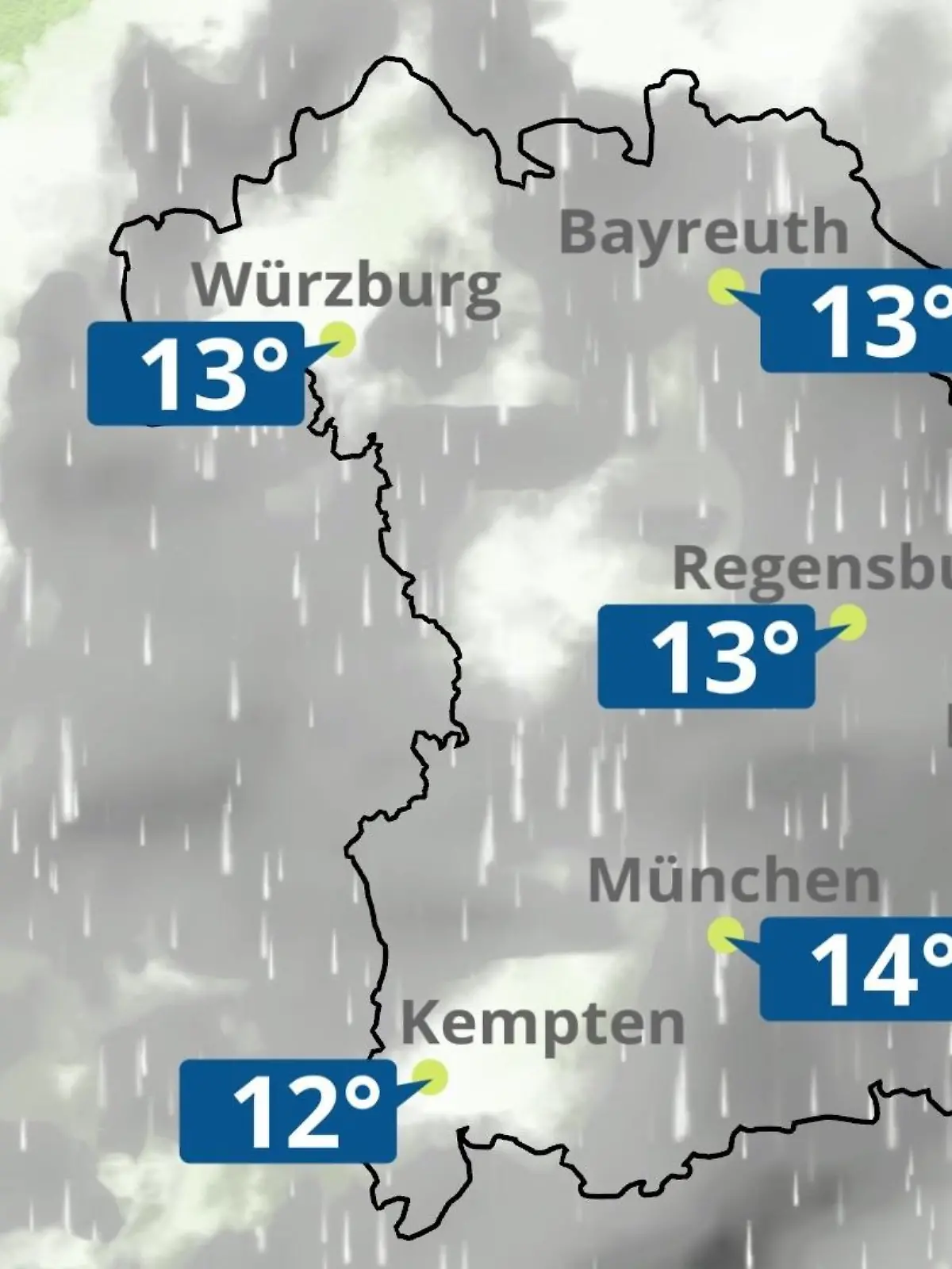 Bild zu: "Bayern: Wie wird das Wetter?"