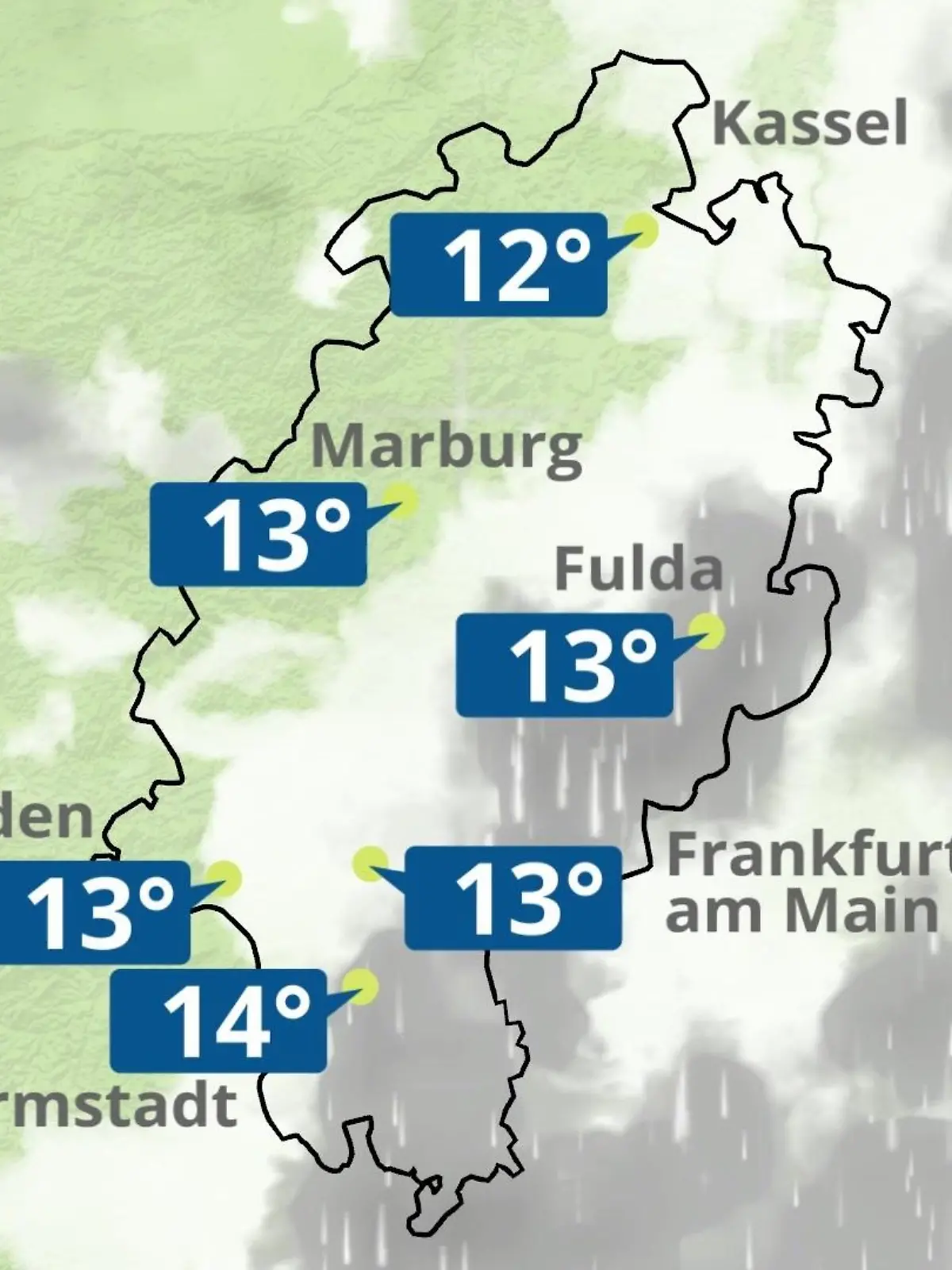 Bild zu: "Hessen: Wie wird das Wetter?"