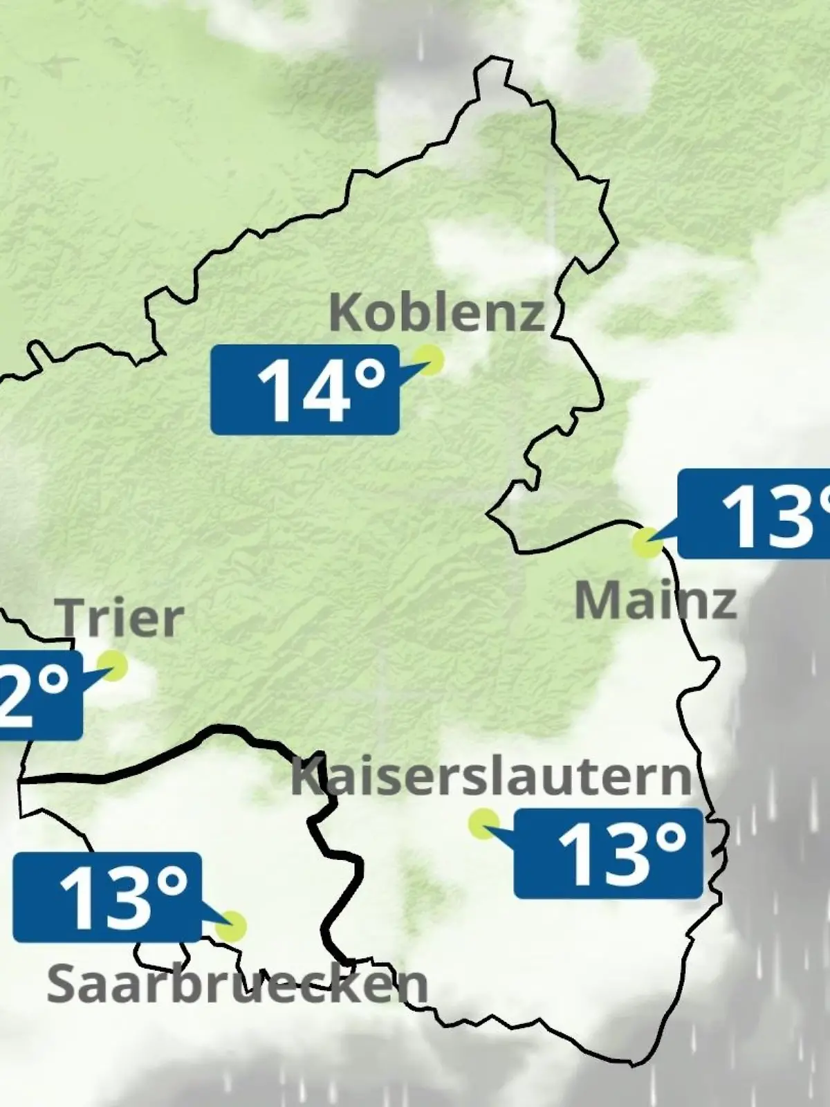 Bild zu: "Rheinland-Pfalz, Saarland: Wie wird das Wetter?"