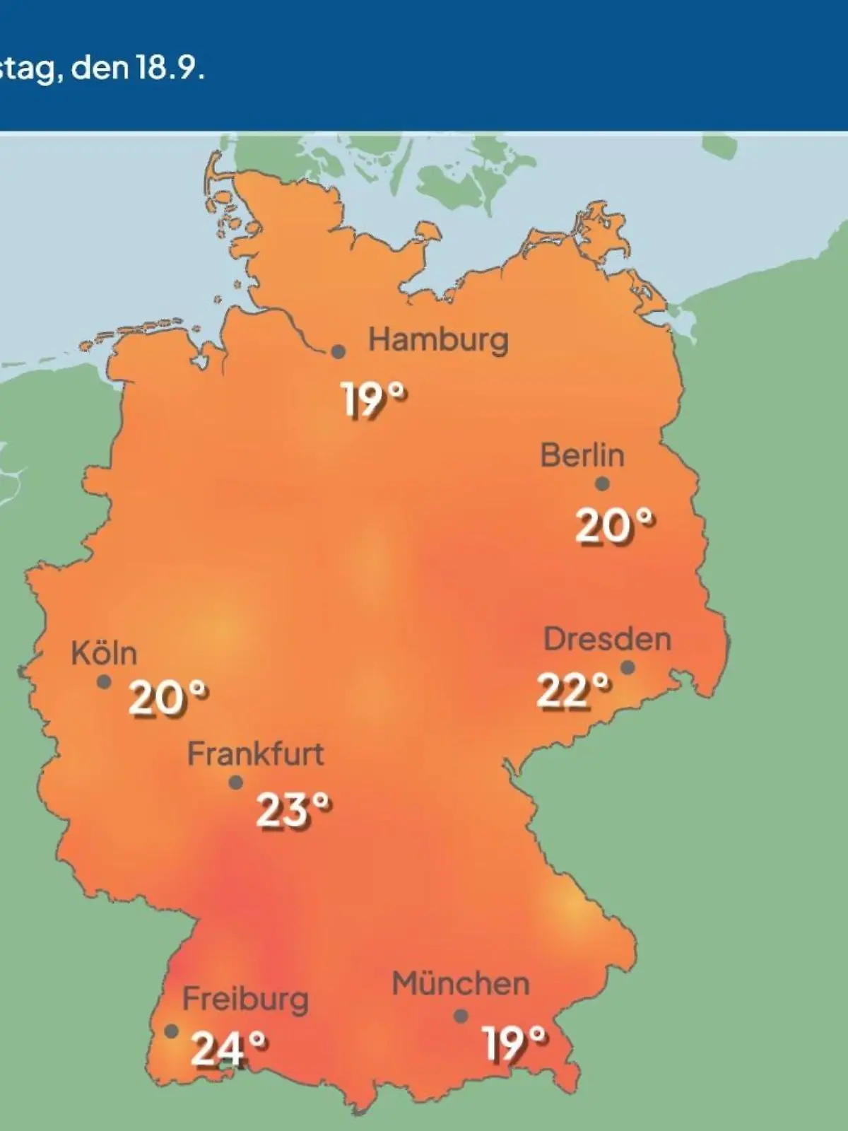 Bild zu: "Im Video: Temperatur-Vorhersage"