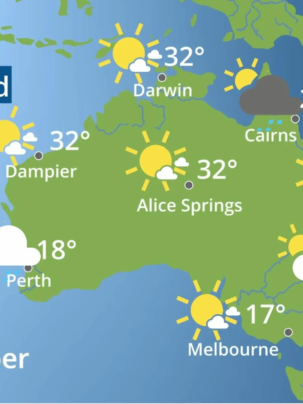 Bild zu: "Australien: Wie wird das Wetter?"