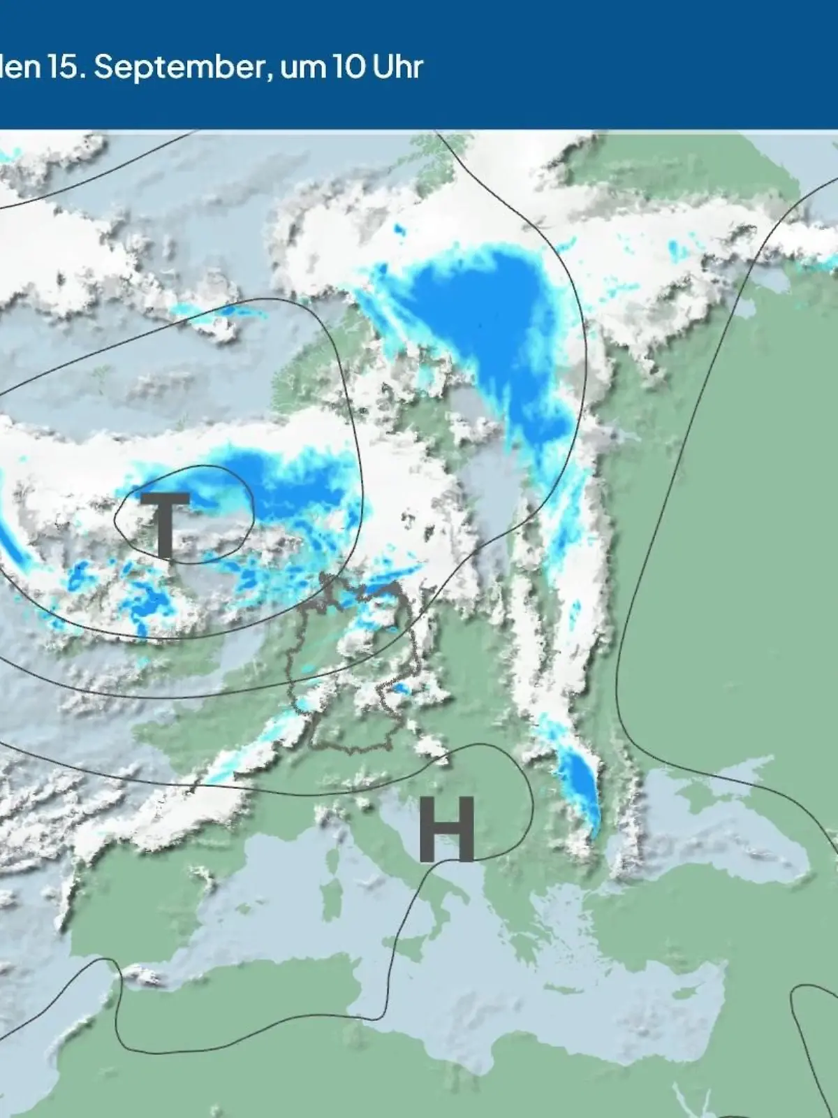 Bild zu: "Die Wetterlage der kommenden 5 Tage"