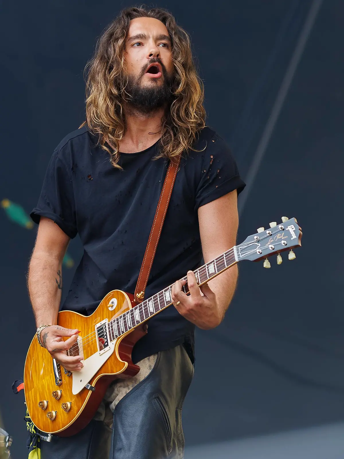 Püttlingen Rocco del Schlacko, 12.08.2023 Tom Kaulitz, Tokio Hotel, Rocco del Schlacko, Open Air Festival, 12.08.2023 *** Püttlingen Rocco del Schlacko, 12 08 2023 Tom Kaulitz, Tokio Hotel, Rocco del Schlacko, Open Air Festival, 12 08 2023 Copyright: xEibner-Pressefoto/AlexanderxNeisx EP_ANS