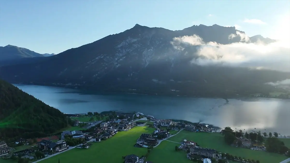 Traumwetter am Achensee, dem Meer der Tiroler Spätsommer in Tirol