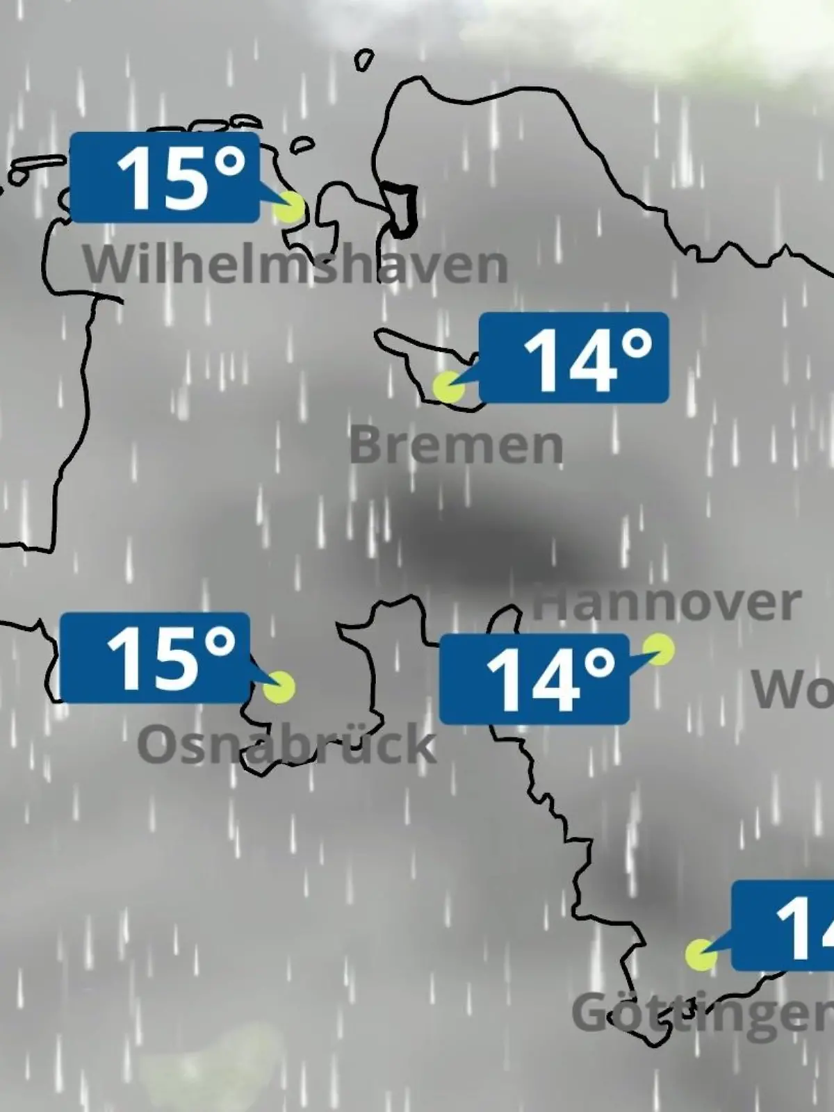 Bild zu: "Bremen und Niedersachsen: Wie wird das Wetter?"