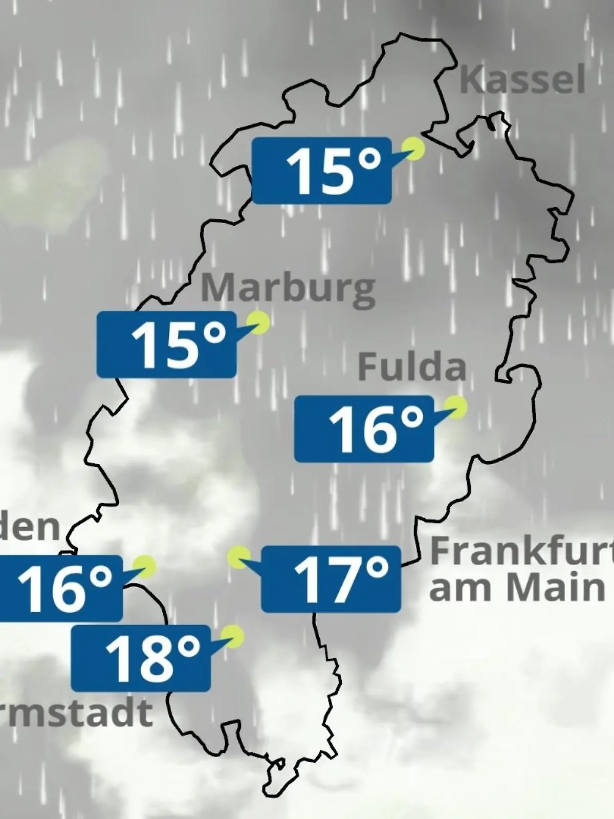 Bild zu: "Hessen: Wie wird das Wetter?"